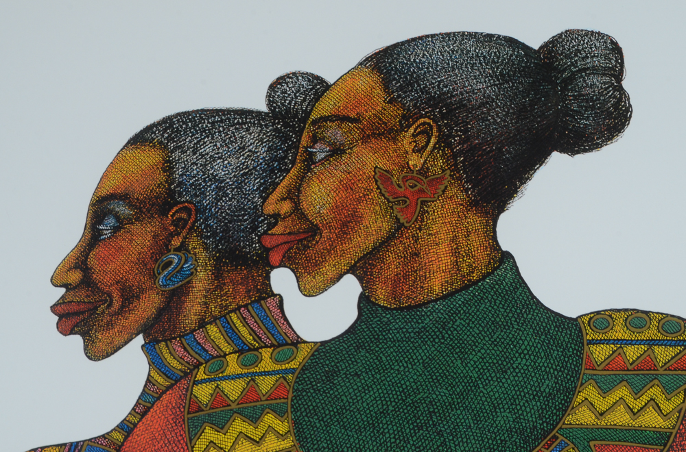 Charles Bibbs Limited Edition Offset Lithograph Print "More Lilies"