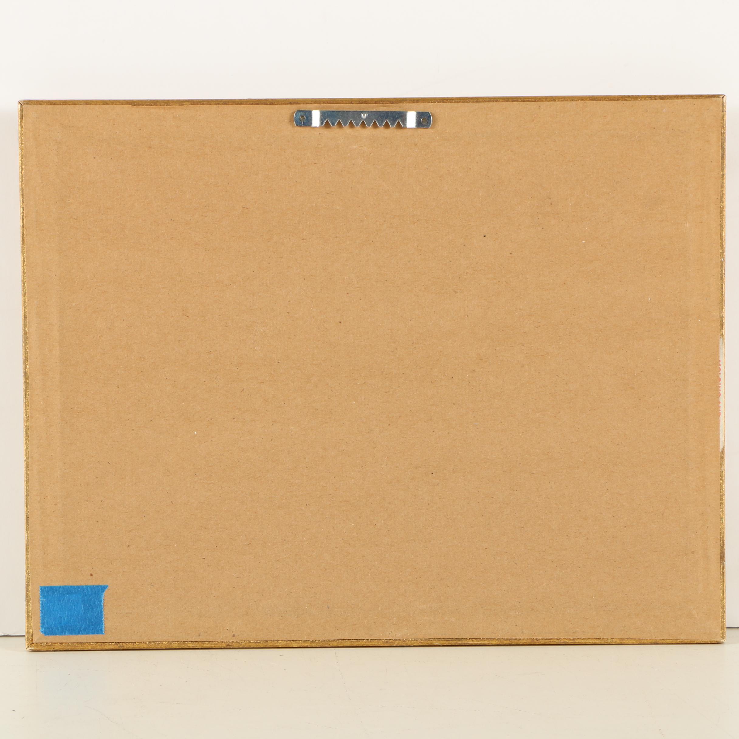 Ann Bigoney Watercolor Painting "Boston Parish Church, Williamsburg"