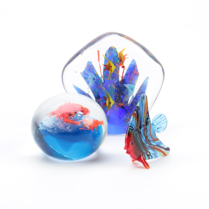 Under the Sea Themed Paperweights