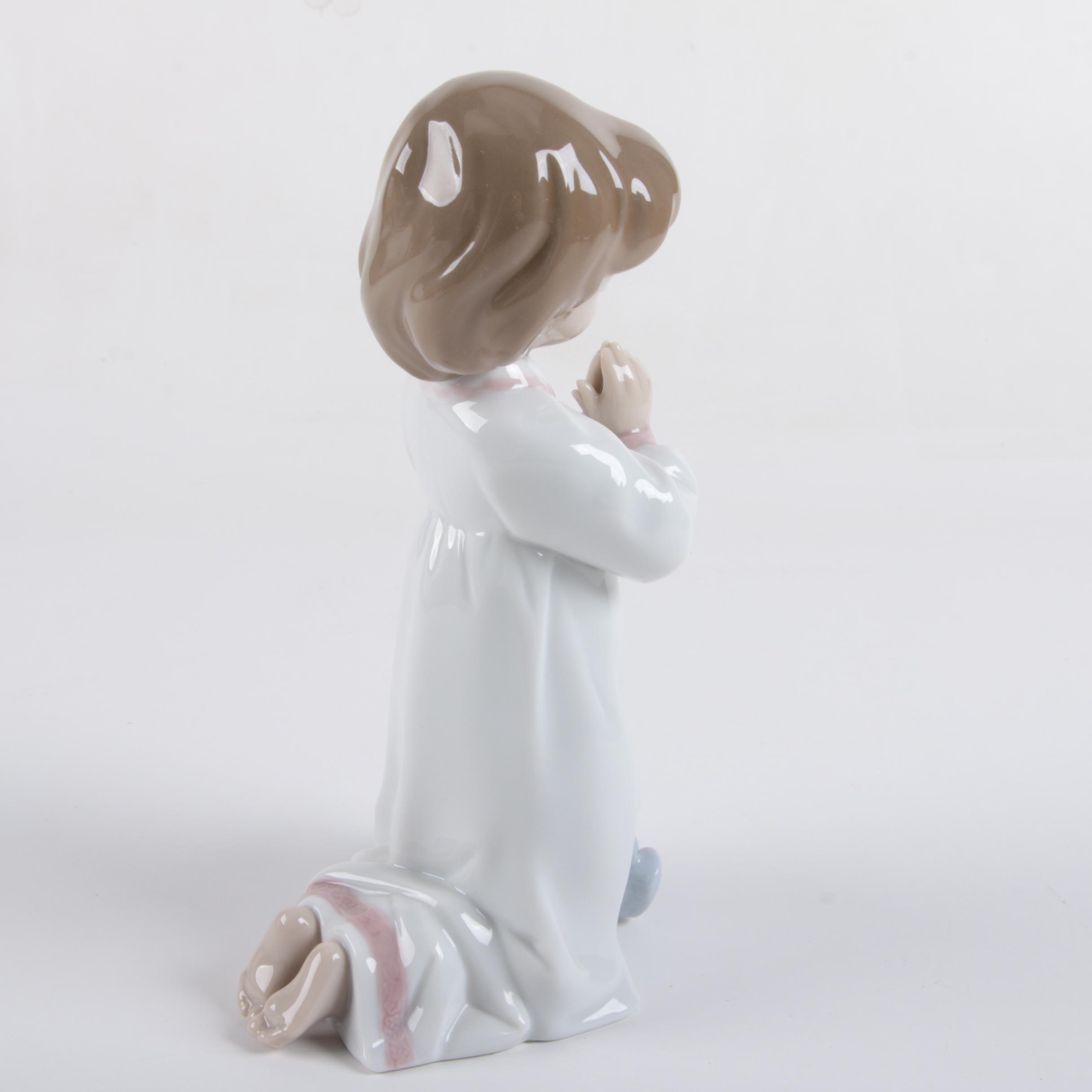 Lladró "Nightime Blessings" Retired Porcelain Figurine