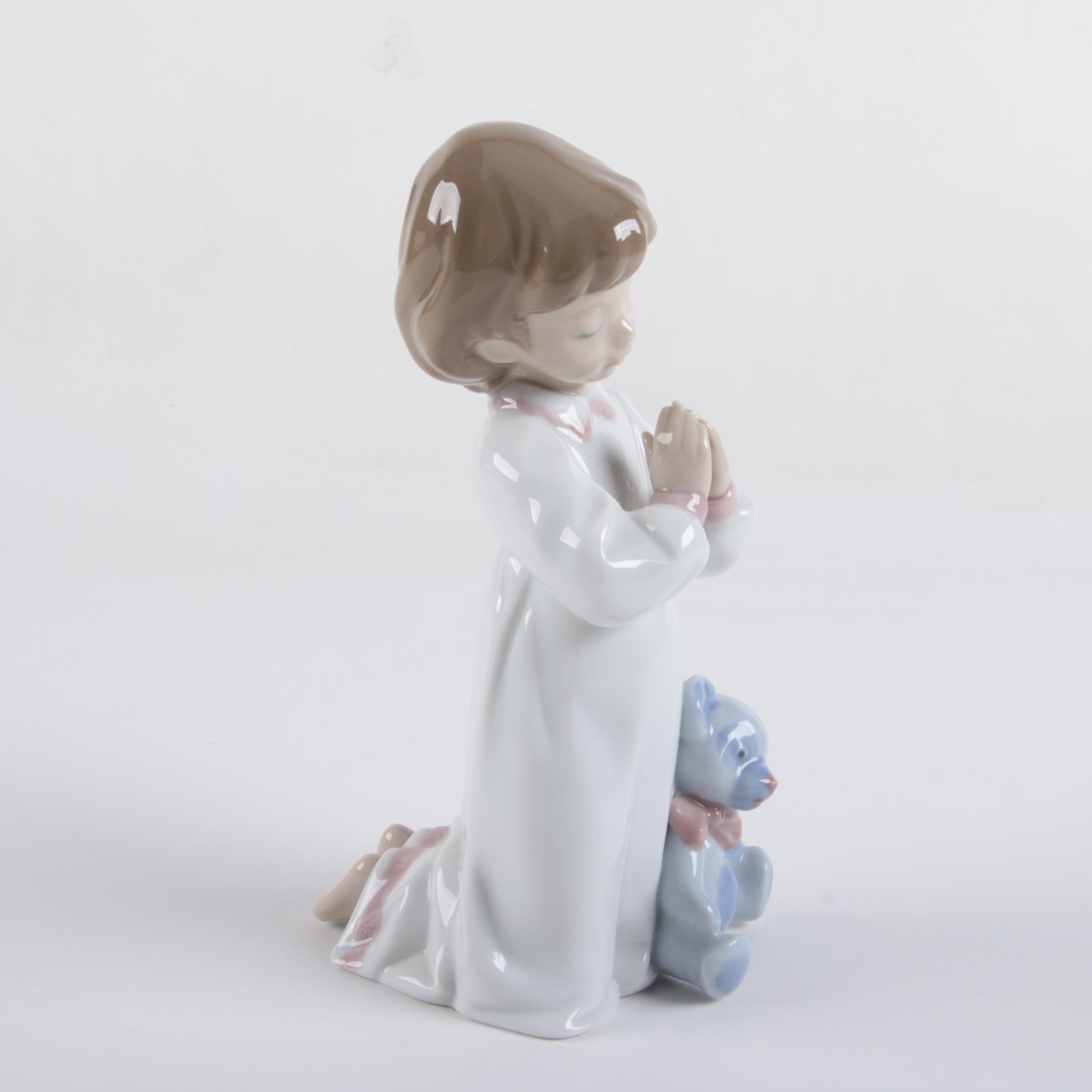 Lladró "Nightime Blessings" Retired Porcelain Figurine
