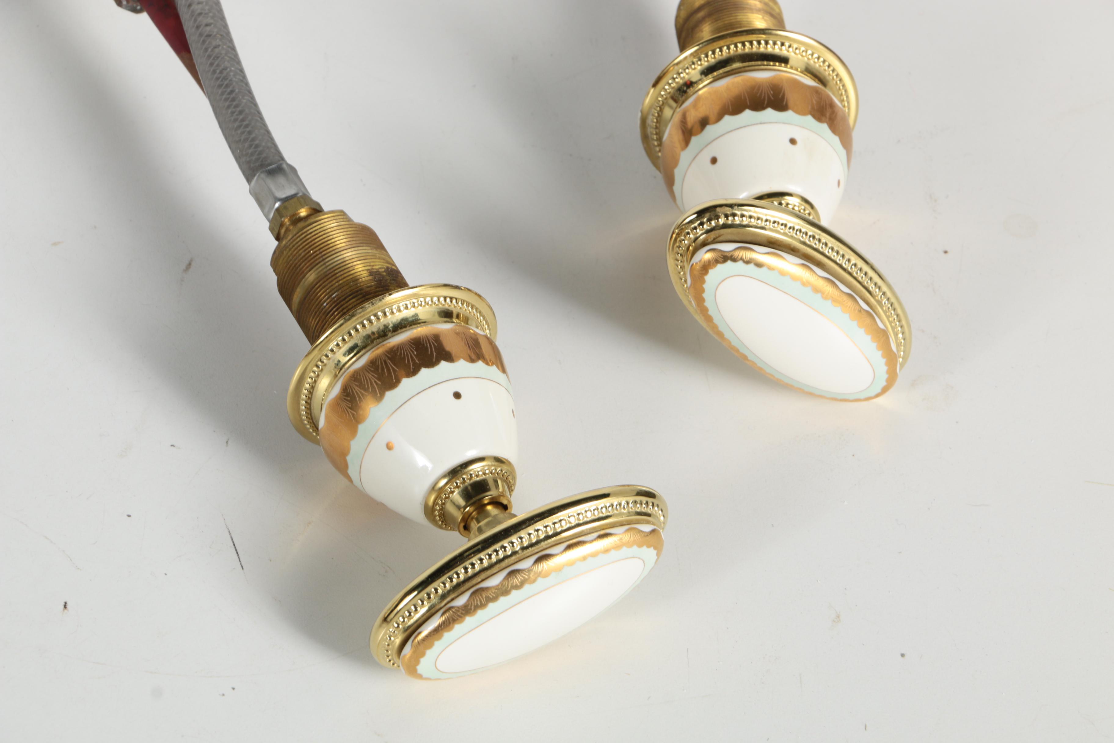 Kohler "Prairie Flowers of the Midwest" Sink and Hardware