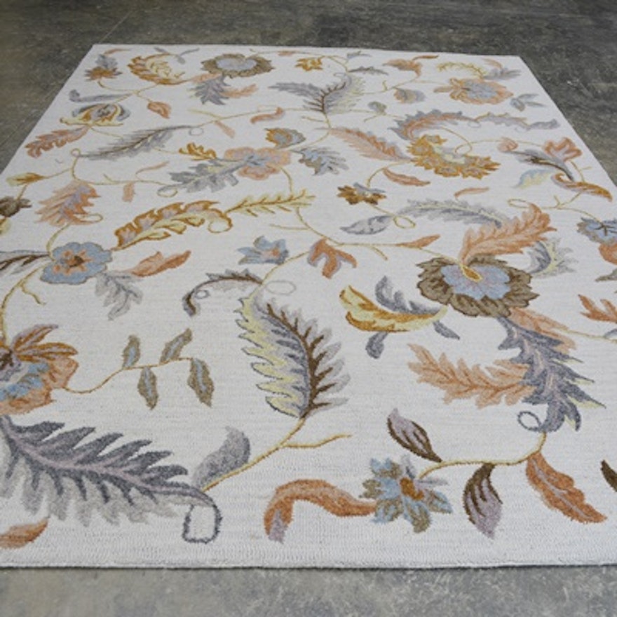 Hand Tufted Transitional Wool Area Rug