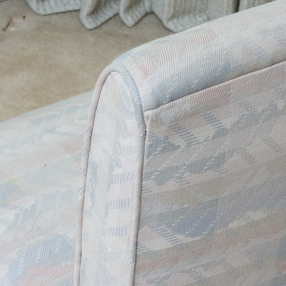 Modern Style Low Back Chairs with Contemporary Upholstery