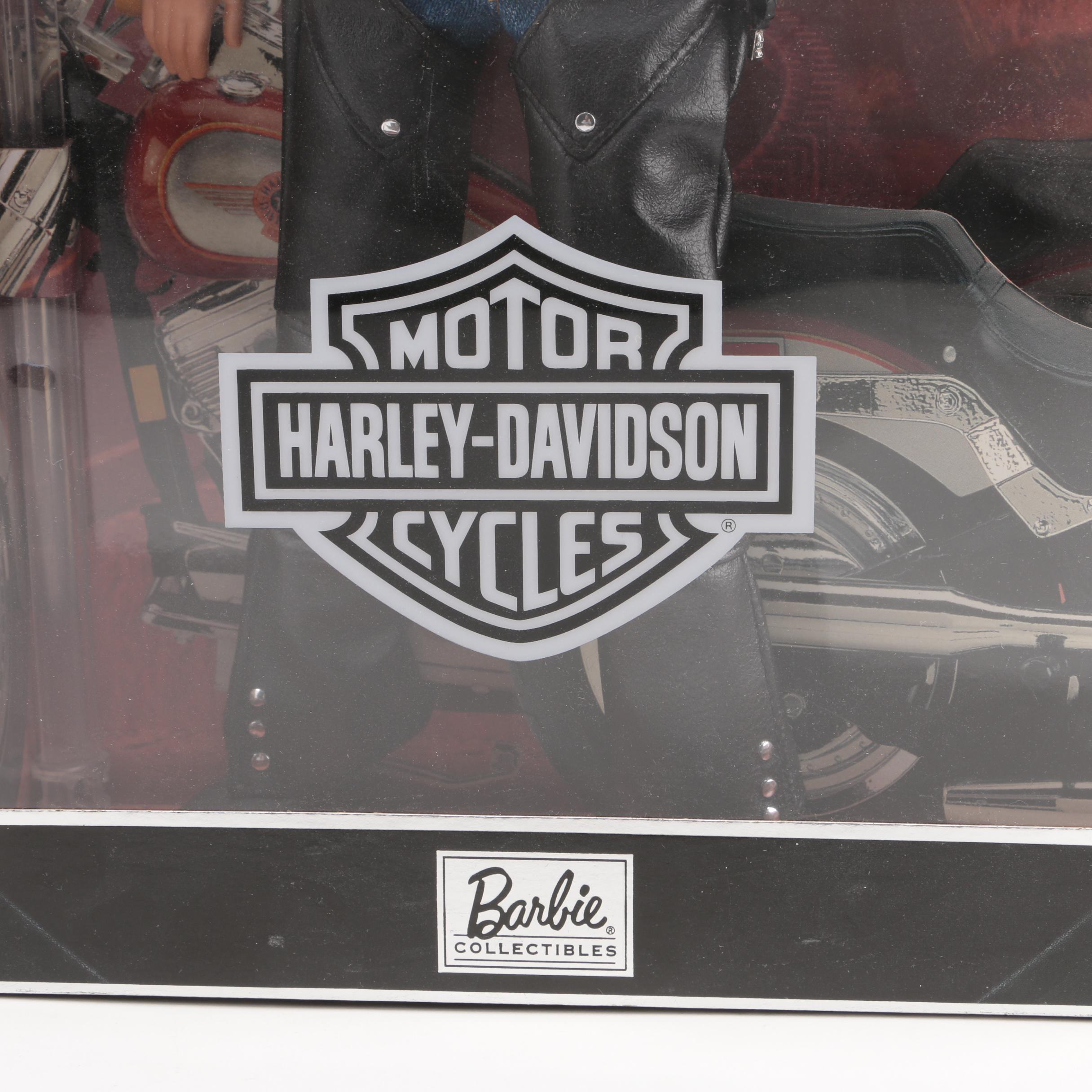 1999 Mattel "Harley Davidson Barbie" Dolls