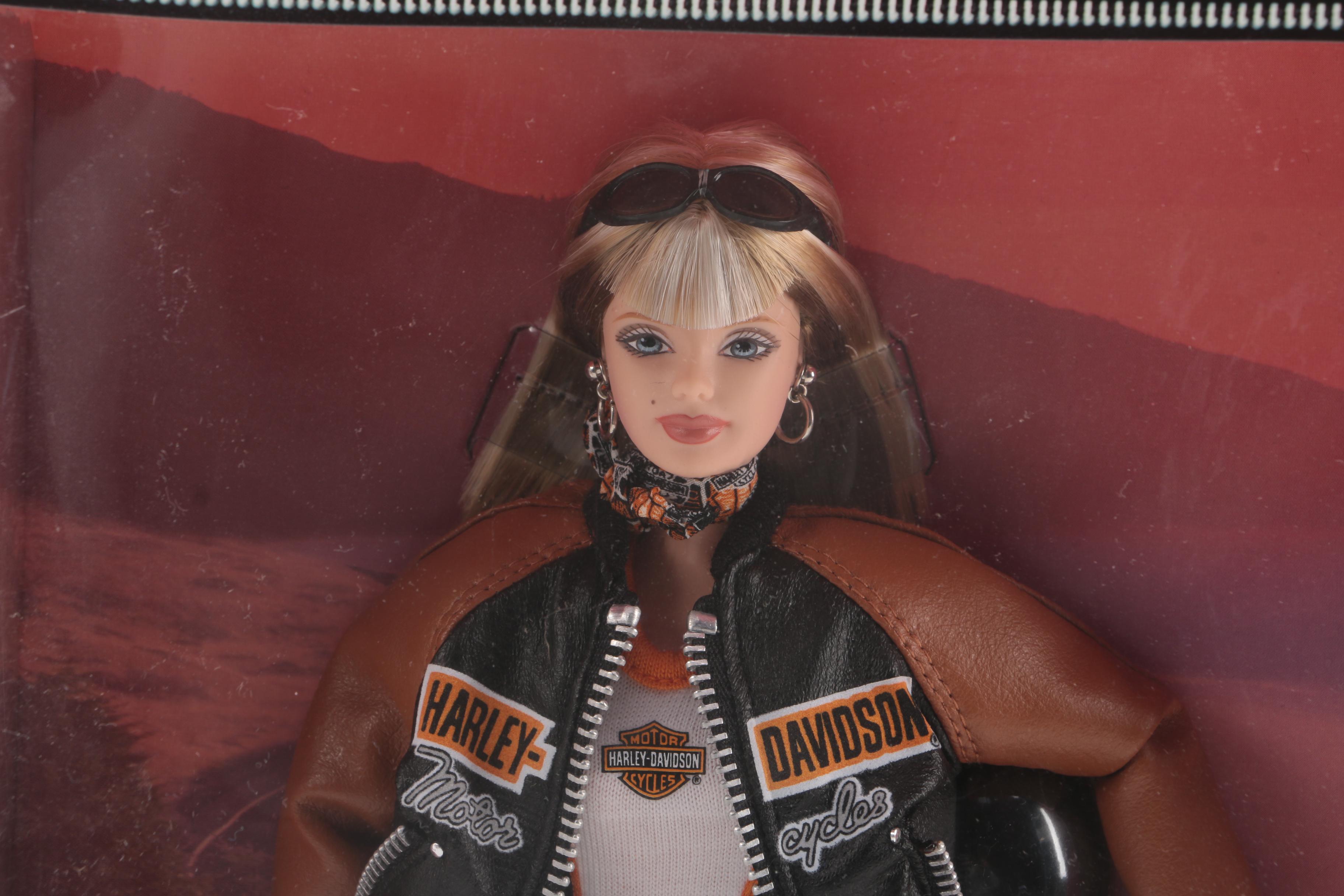 1999 Mattel "Harley Davidson Barbie" Dolls