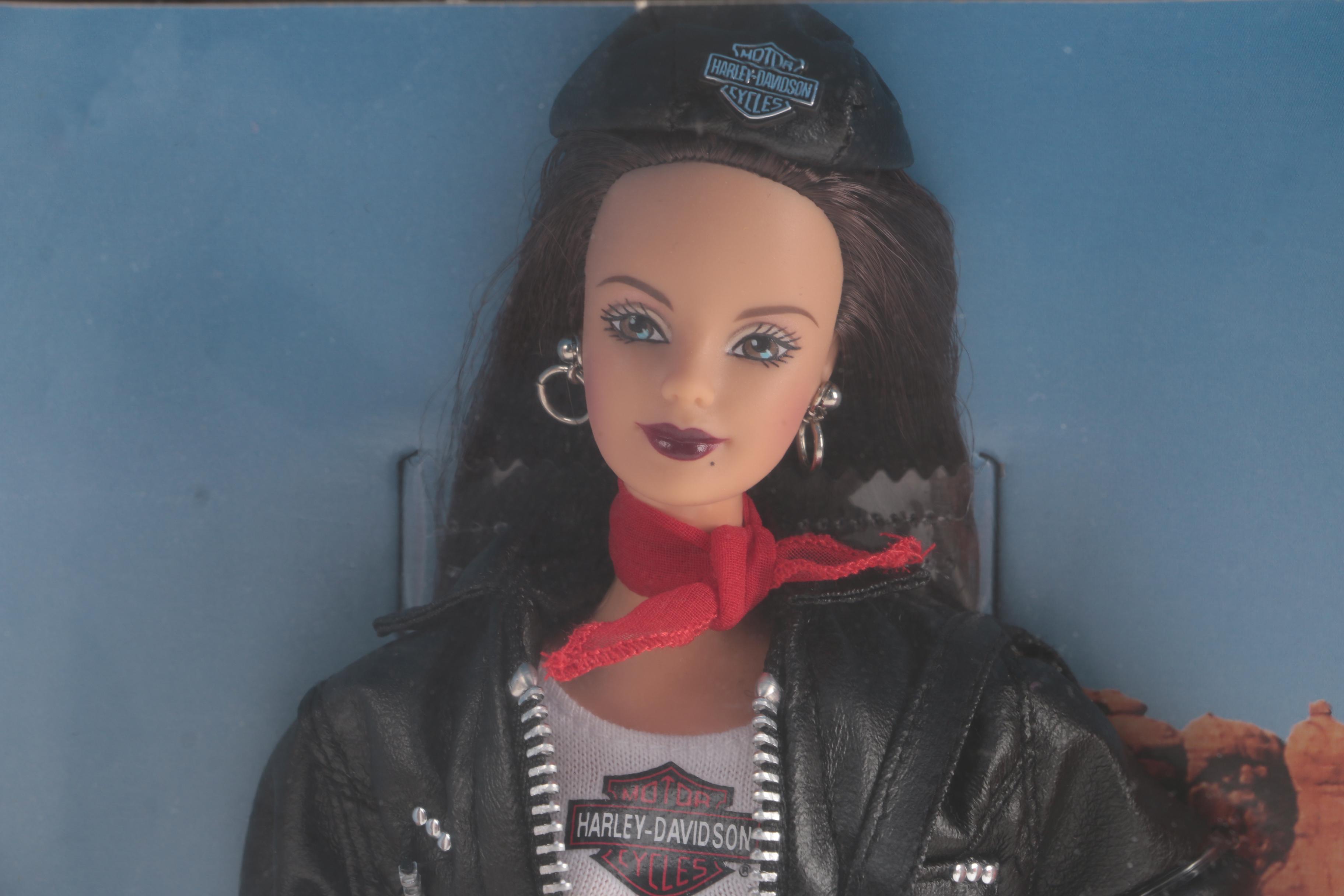 1999 Mattel "Harley Davidson Barbie" Dolls