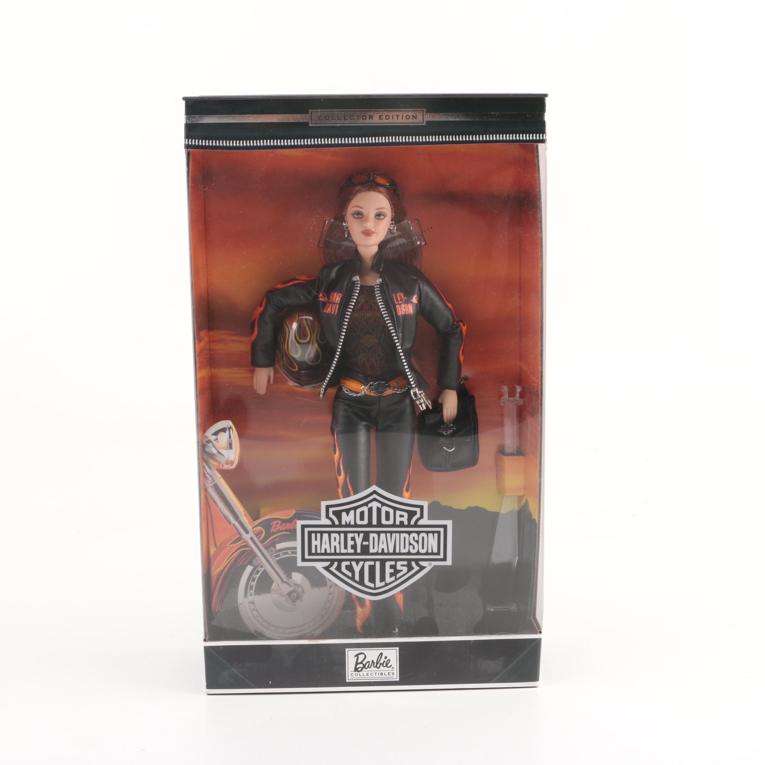 1999 Mattel "Harley Davidson Barbie" Dolls