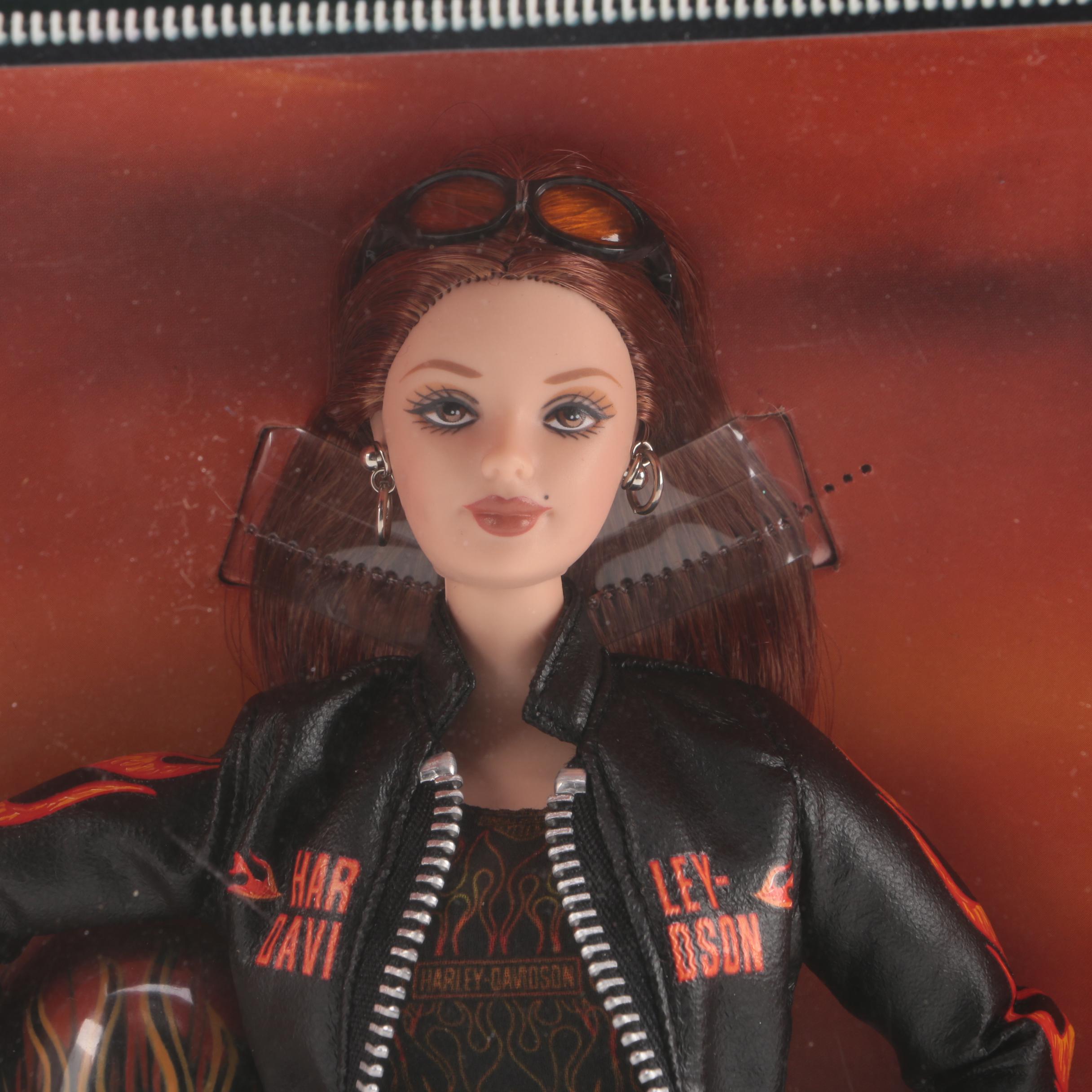 1999 Mattel "Harley Davidson Barbie" Dolls