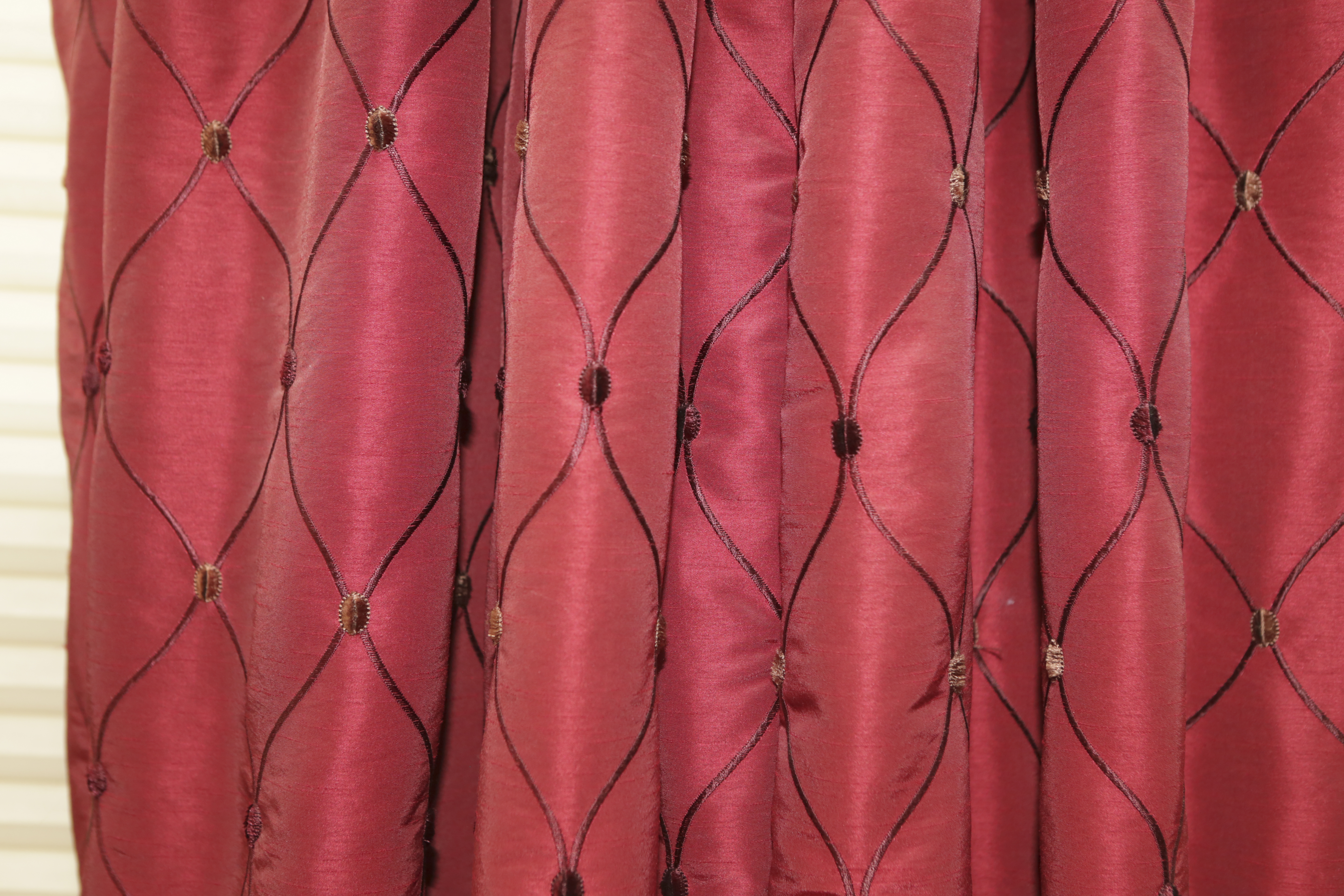 Custom Designer Drapery Panels and Swag Valances