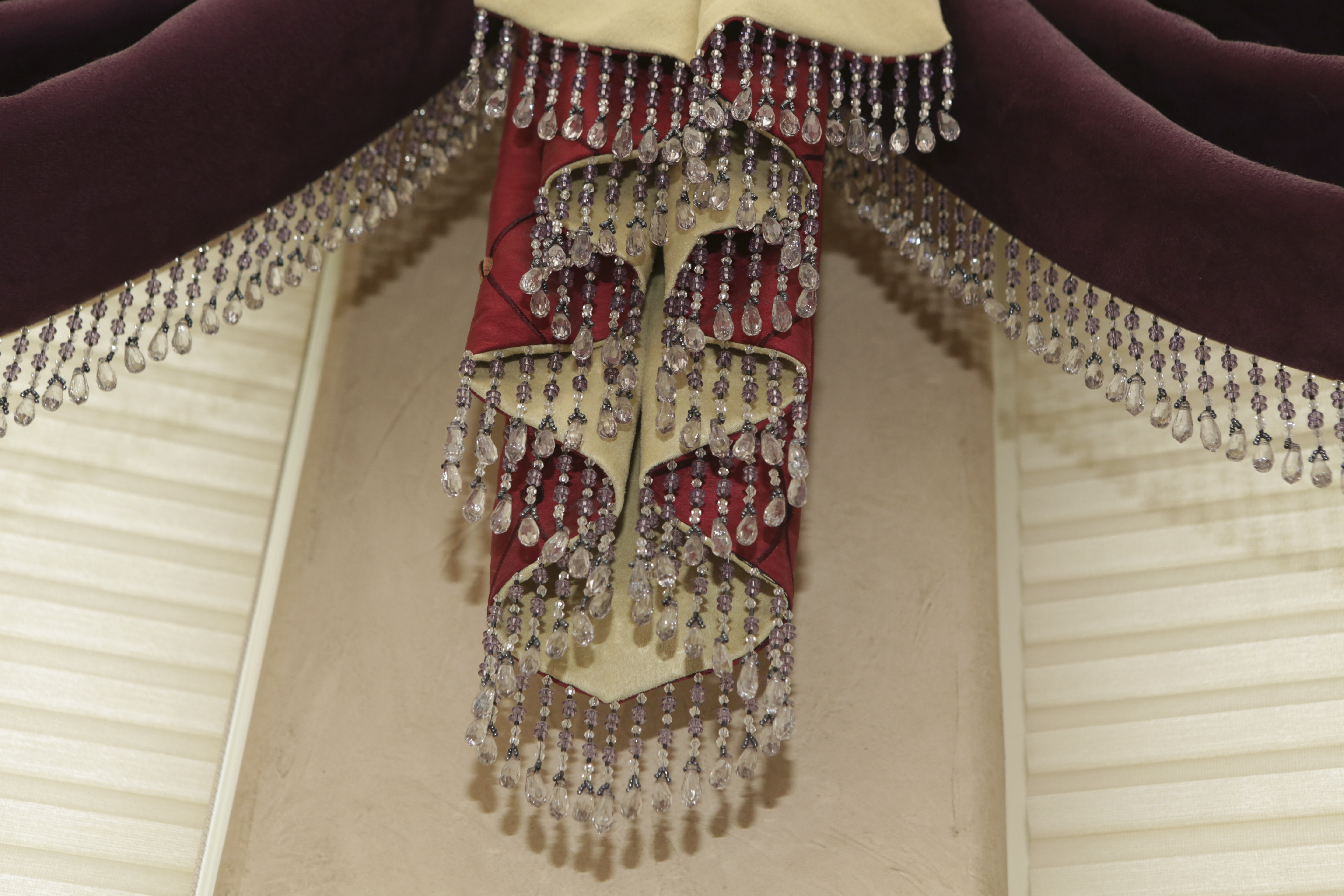 Custom Designer Drapery Panels and Swag Valances