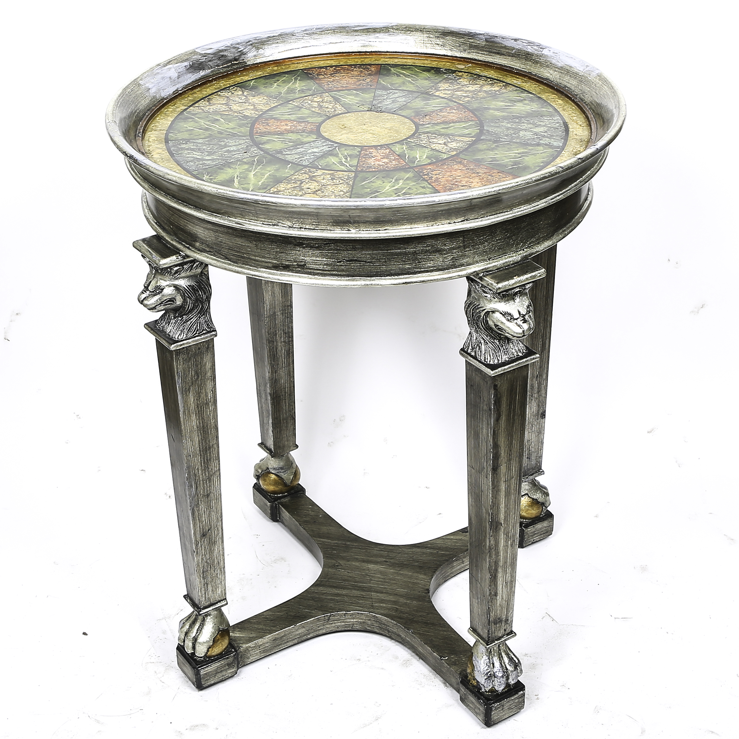 Neoclassical Style Tray Table