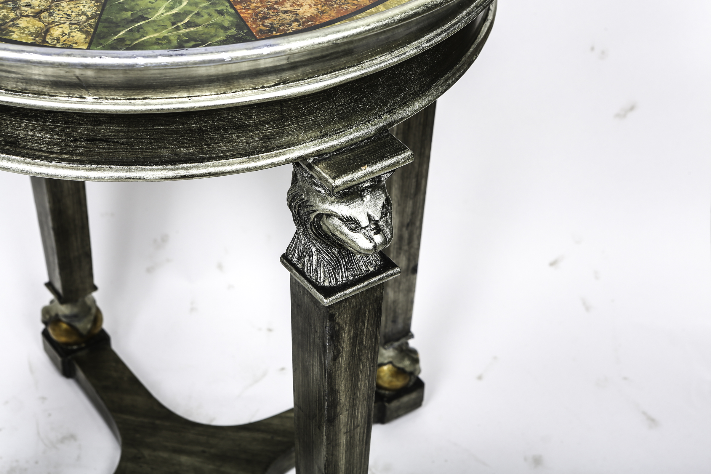 Neoclassical Style Tray Table