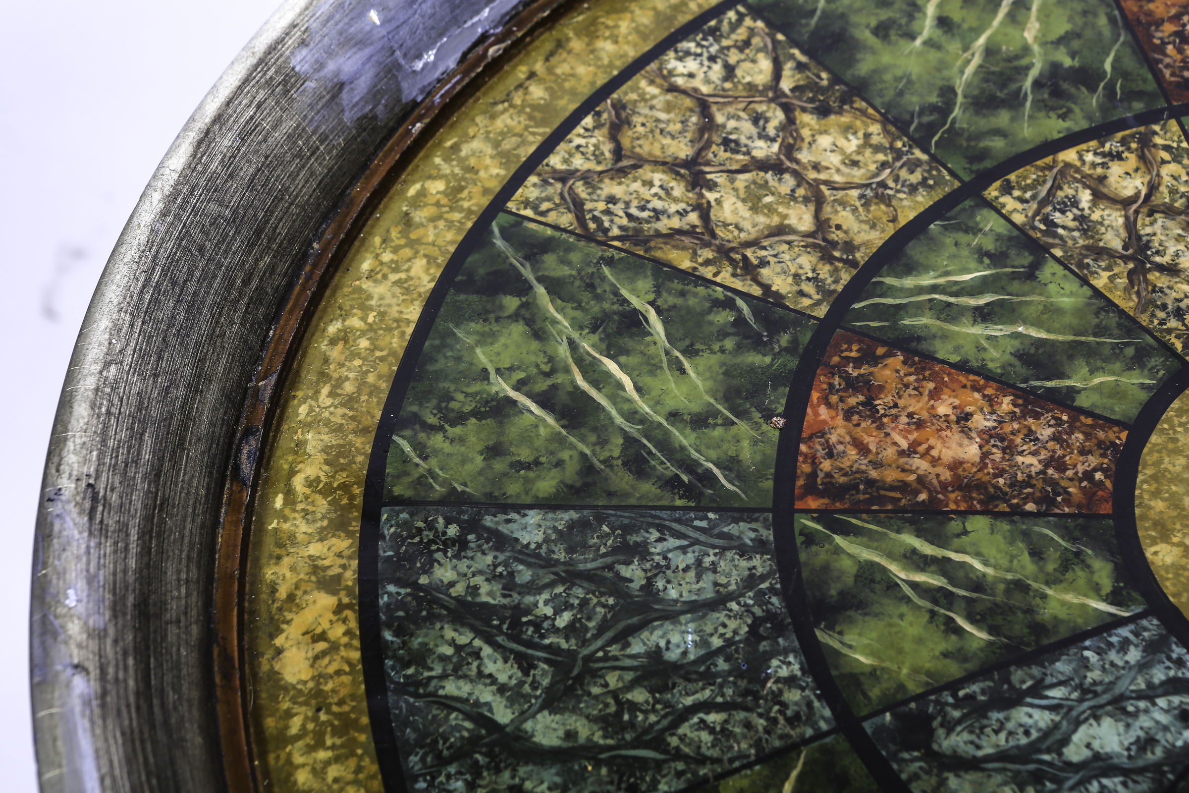 Neoclassical Style Tray Table