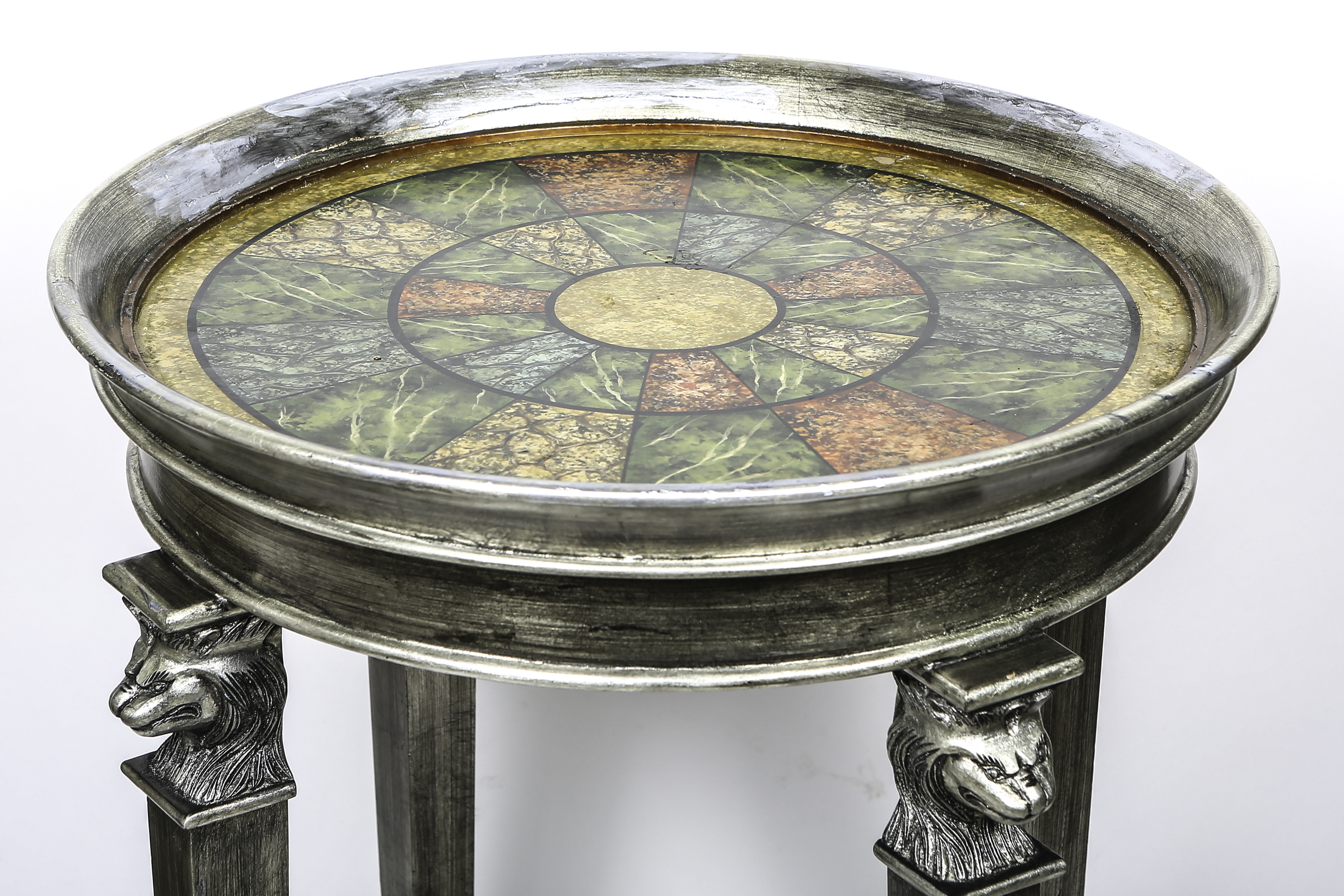 Neoclassical Style Tray Table