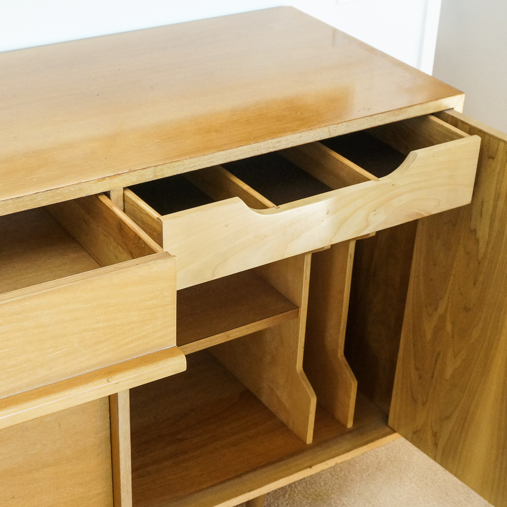 Mid Century Modern Walnut Credenza