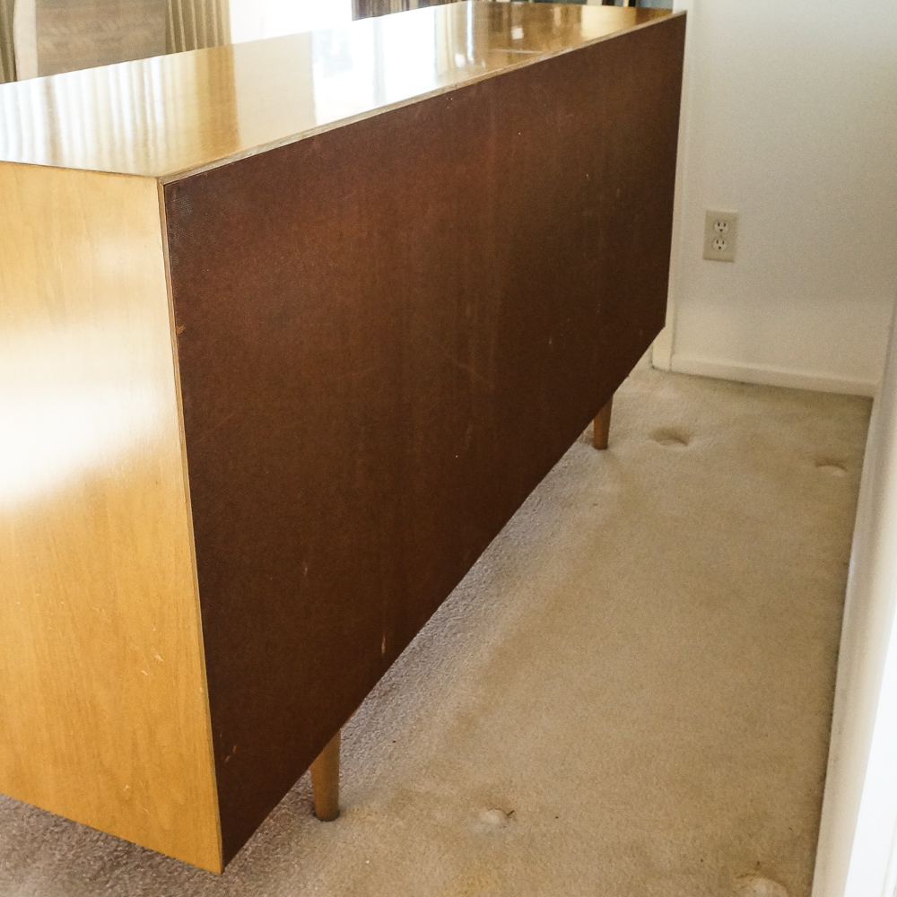 Mid Century Modern Walnut Credenza