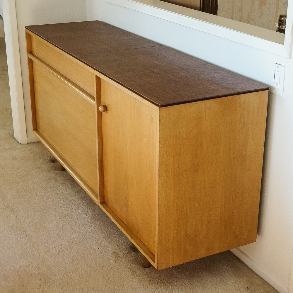 Mid Century Modern Walnut Credenza