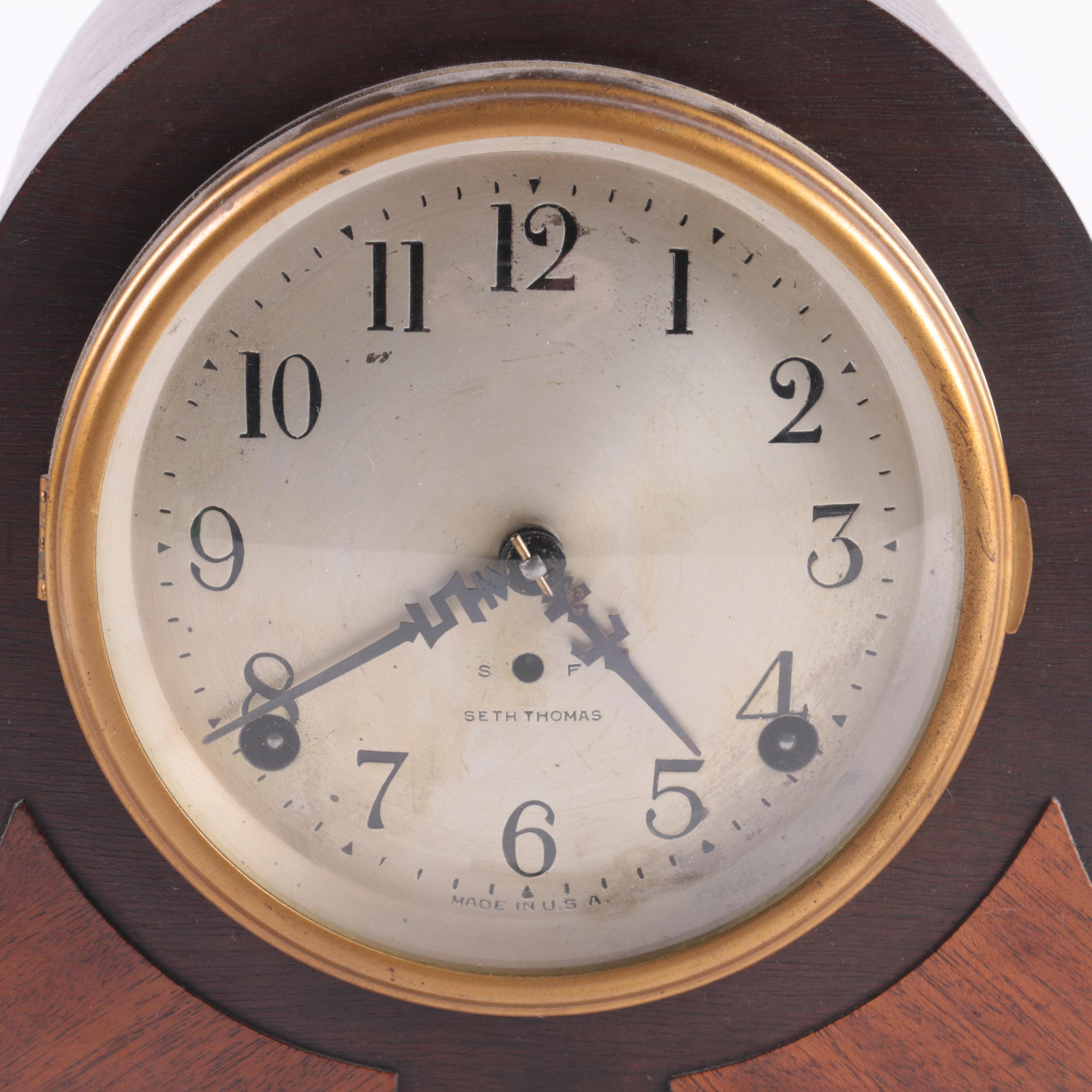 Vintage Seth Thomas "Sentinel #10" Eight Day Mantel Clock