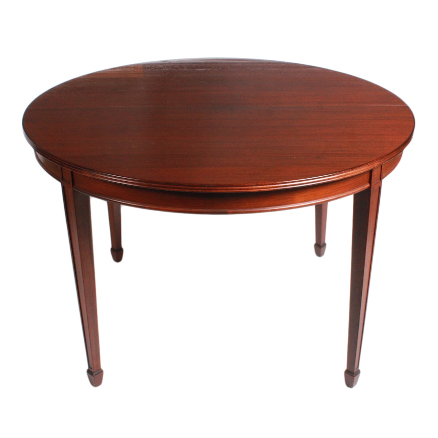 Hepplewhite Style Dining Table