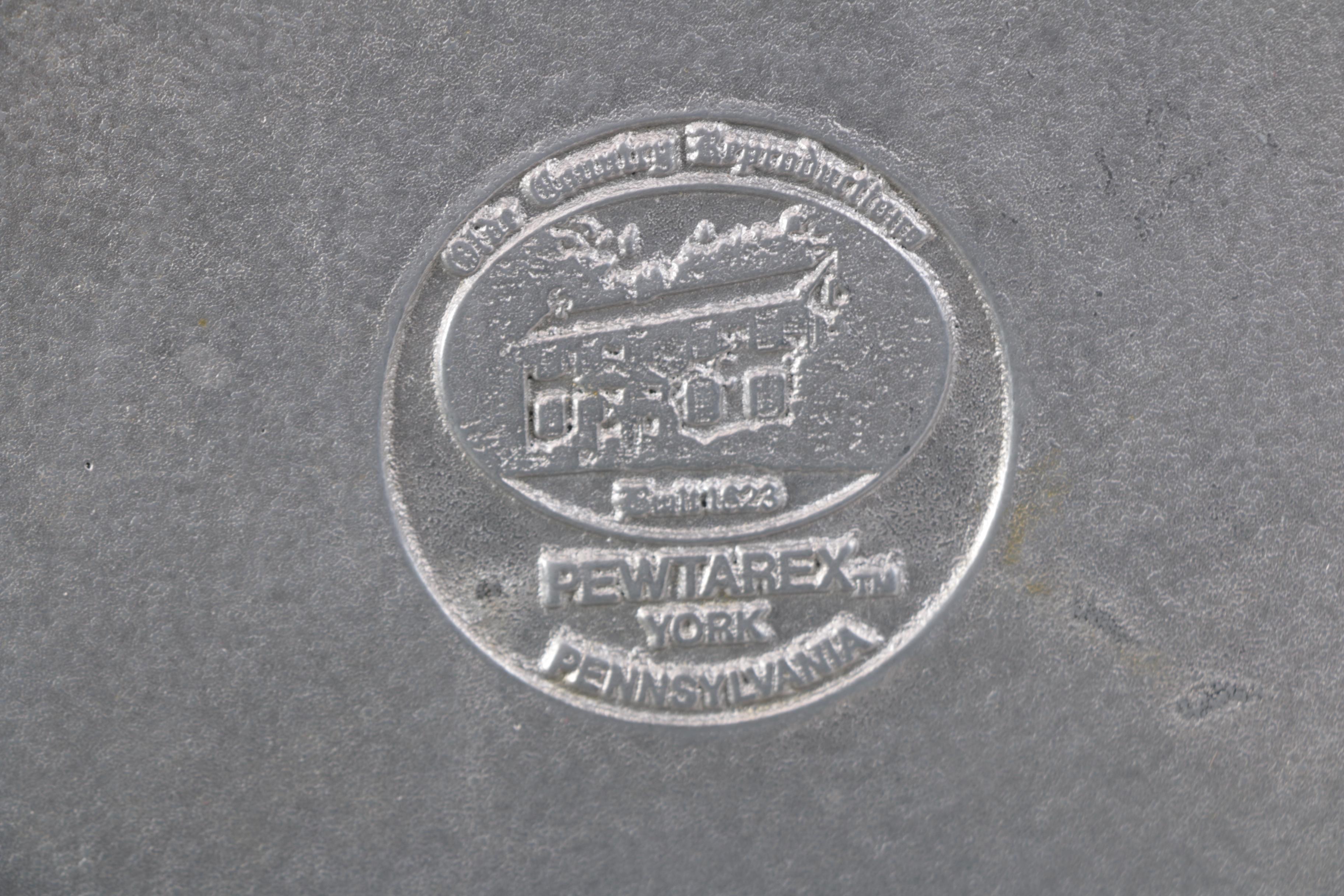 Wilton Armetale and Pewtarex Pewter Serving Trays