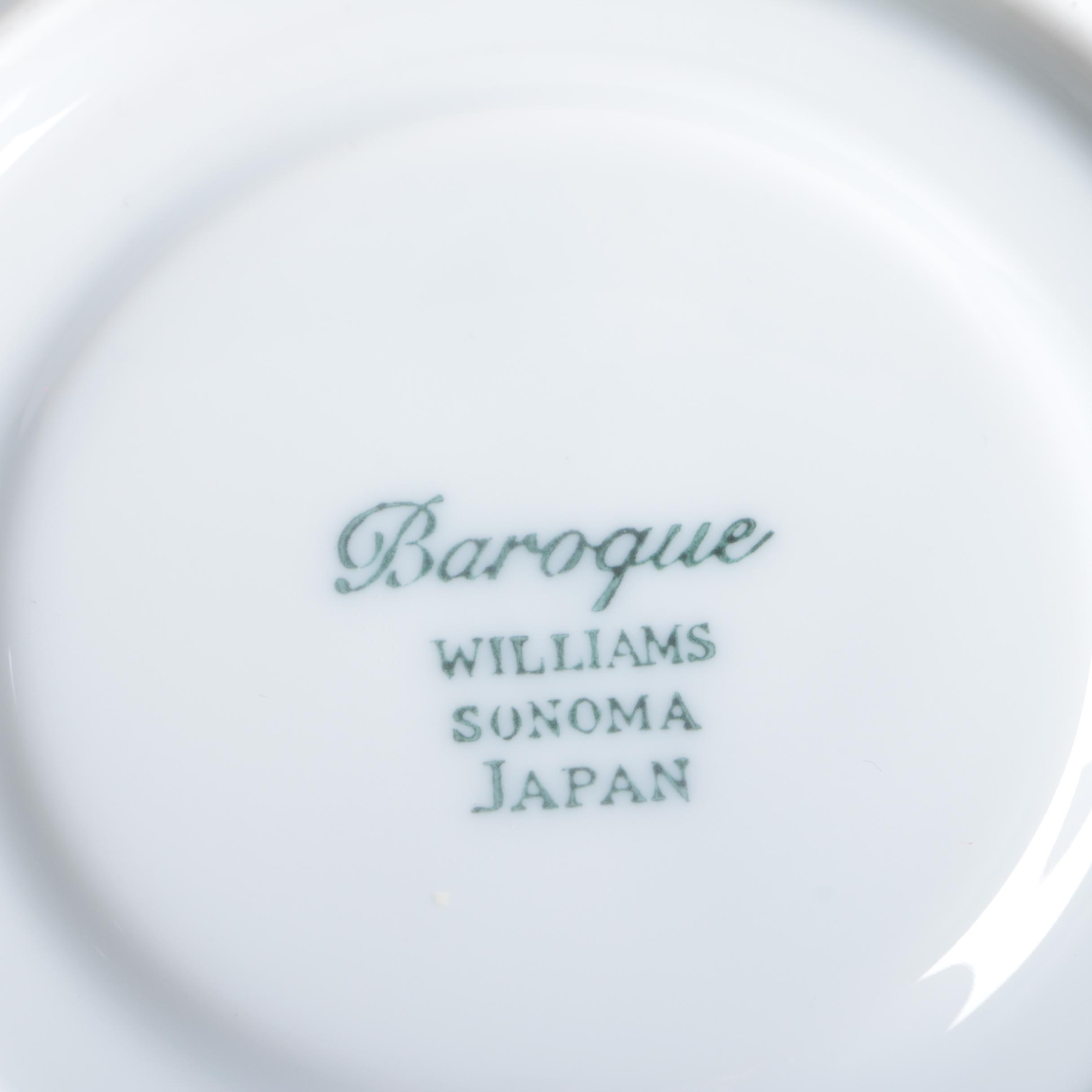 Vintage Williams-Sonoma "Baroque" Tableware