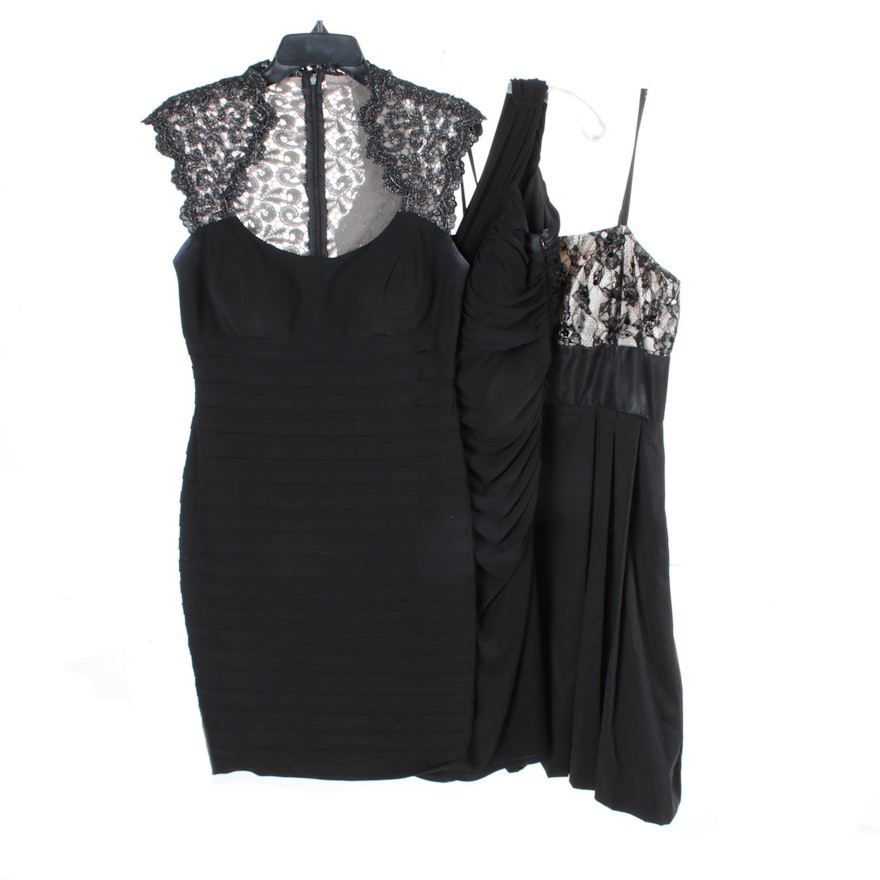 Women's Black Evening Dresses Including Joseph Ribkoff