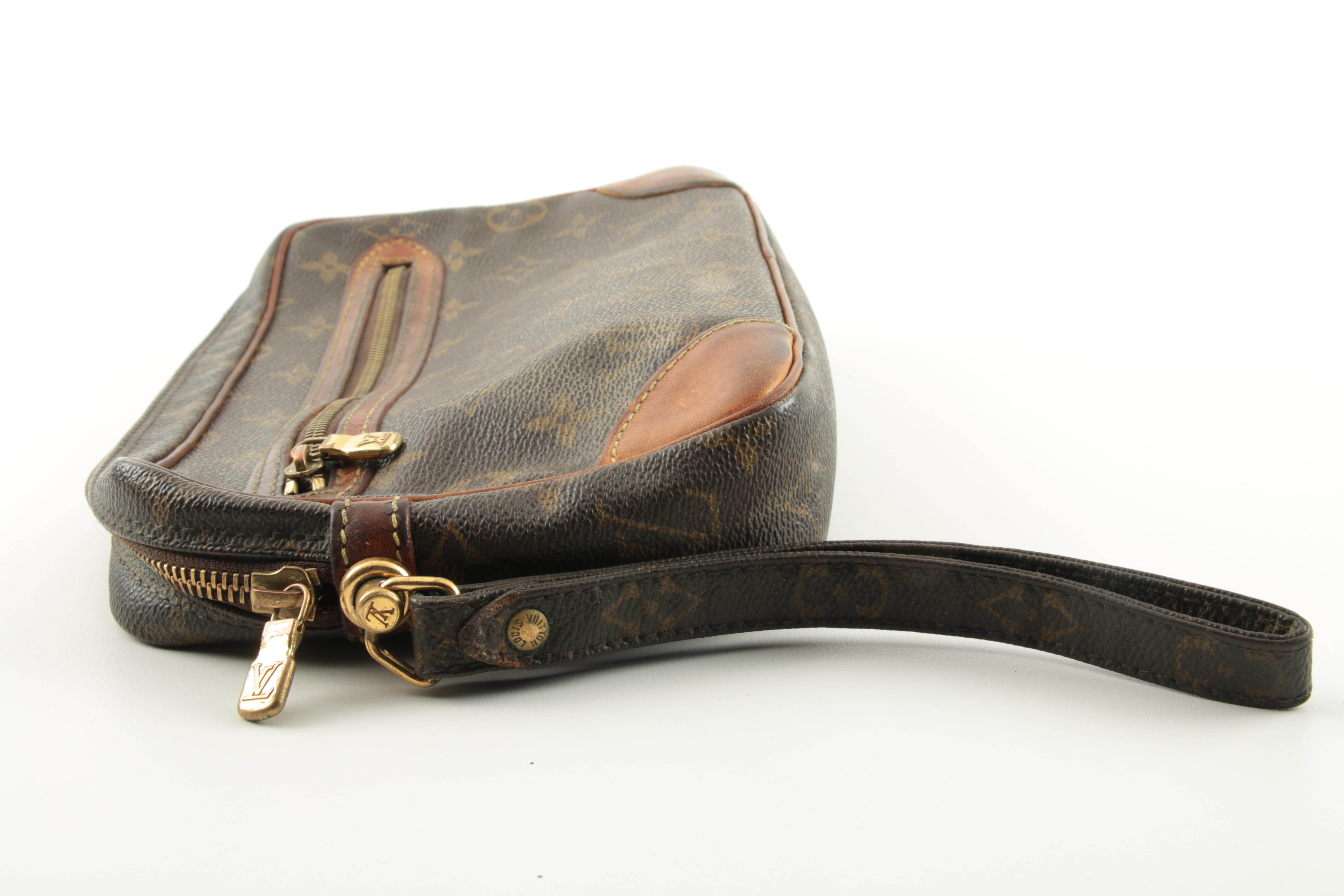 Vintage Louis Vuitton Monogram Wristlet