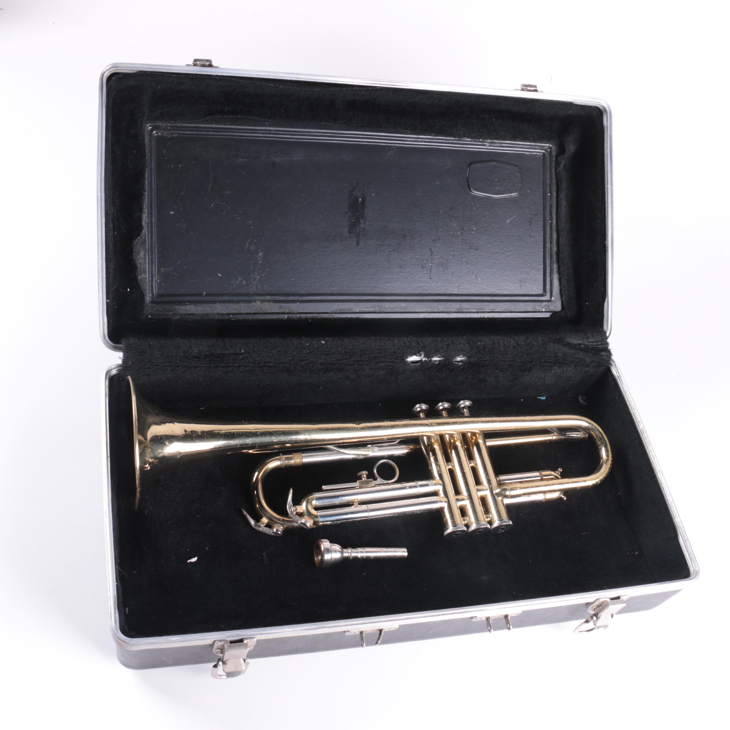 Vintage Selmer Trumpet With Case