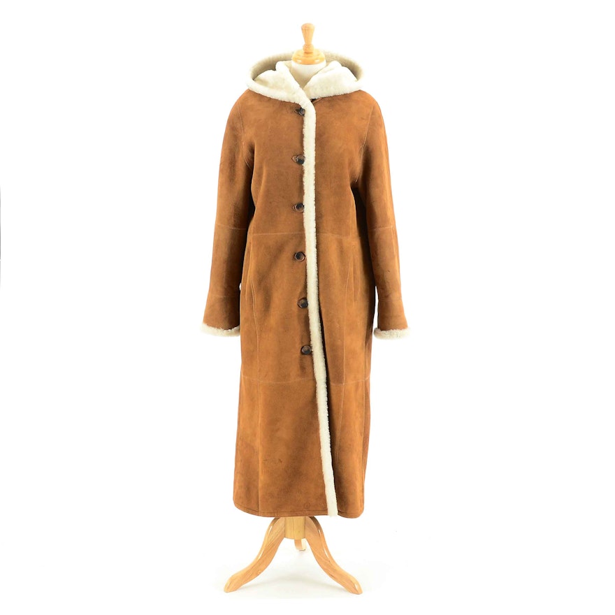 Women's Vintage Shearling Coat