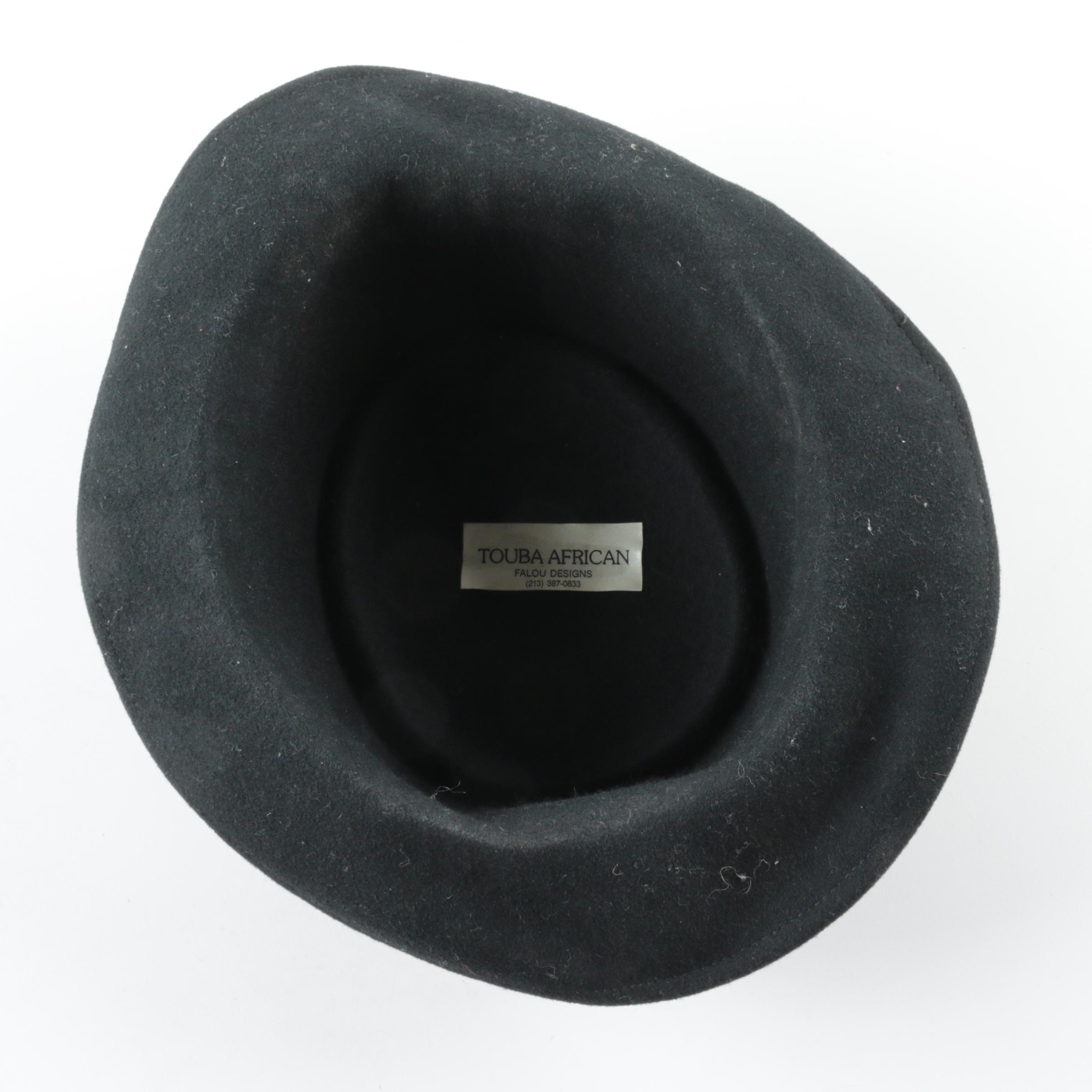 African Kente Cloth Hats