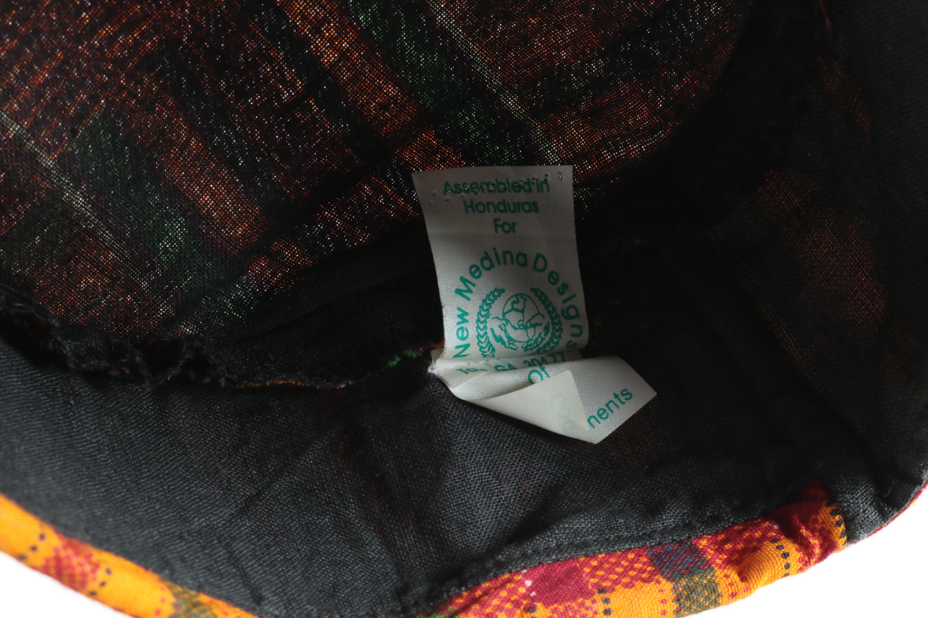 African Kente Cloth Hats