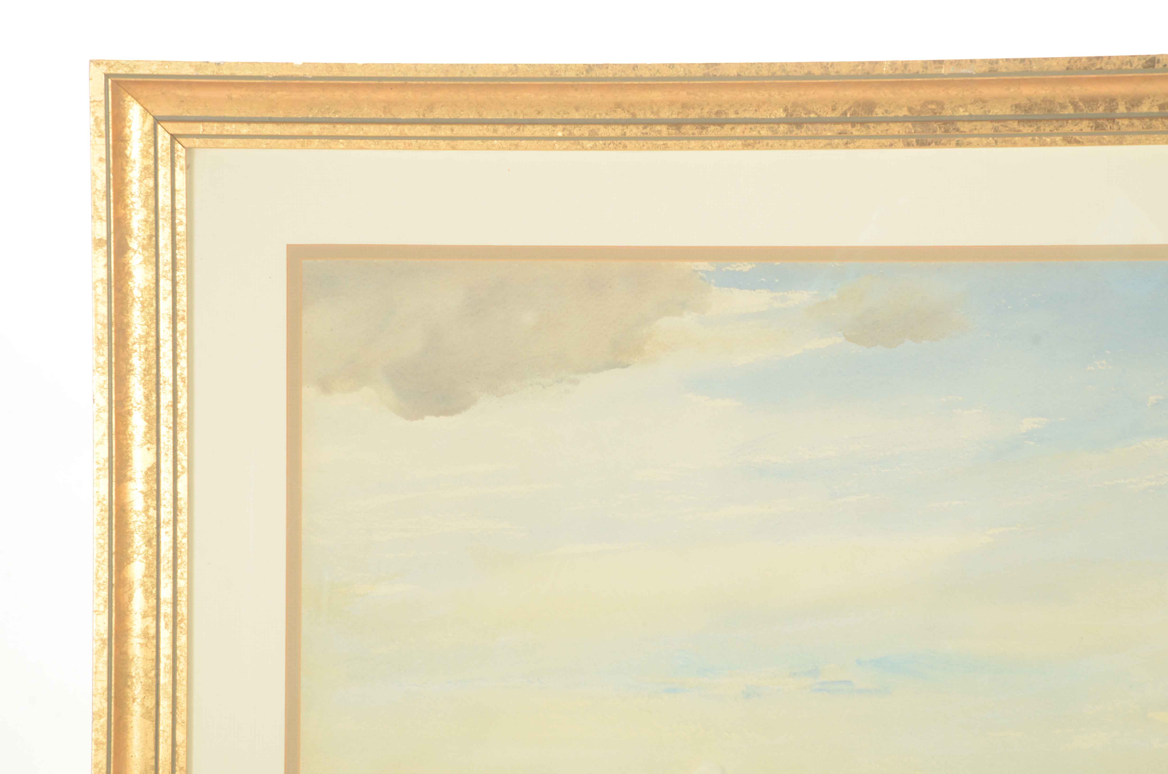 Sundsmo Original Watercolor Painting of Seascape