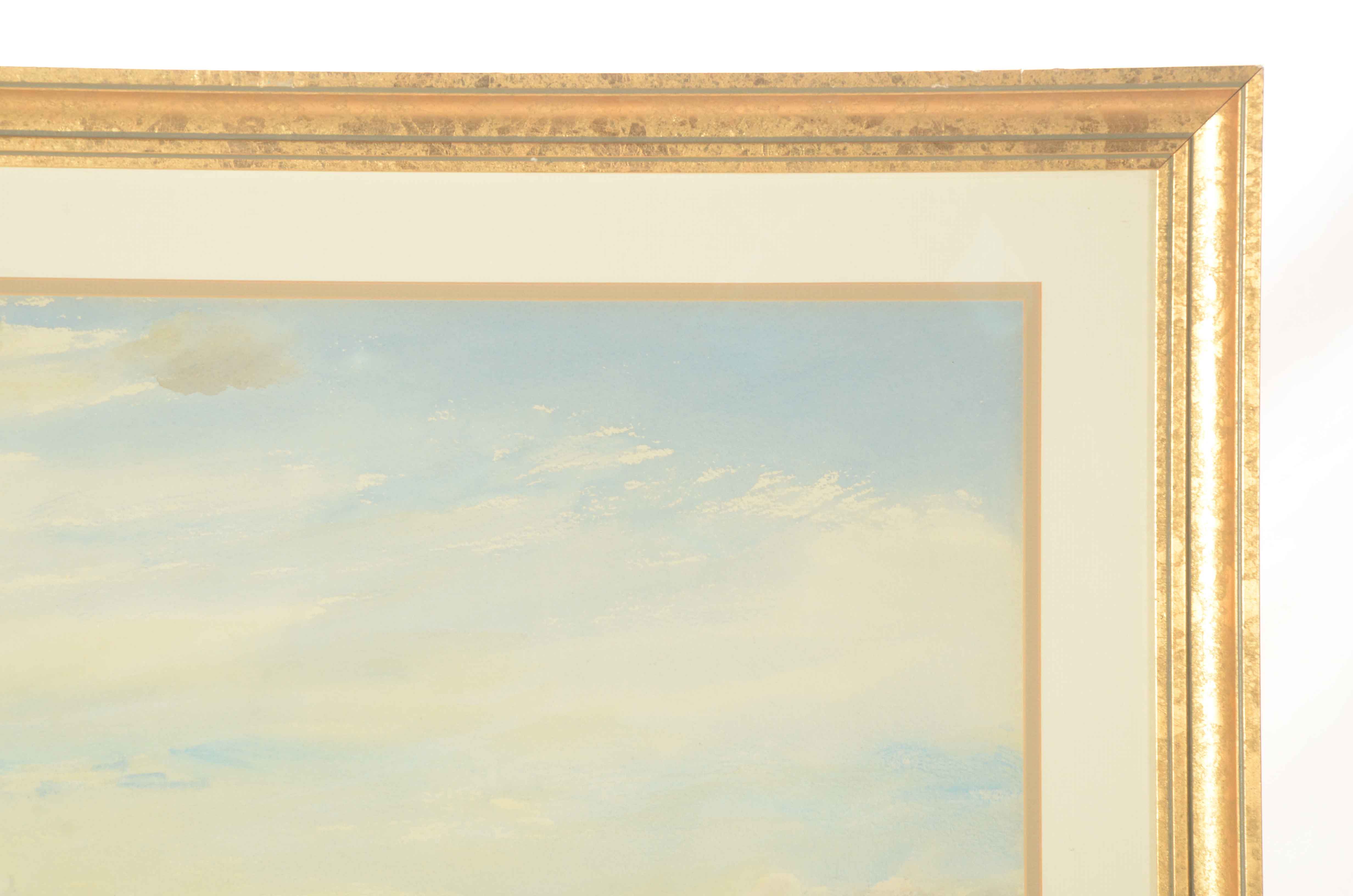 Sundsmo Original Watercolor Painting of Seascape