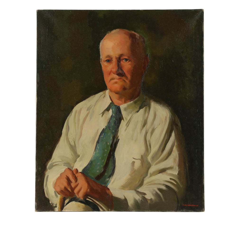 Carl Zimmerman Oil Painting