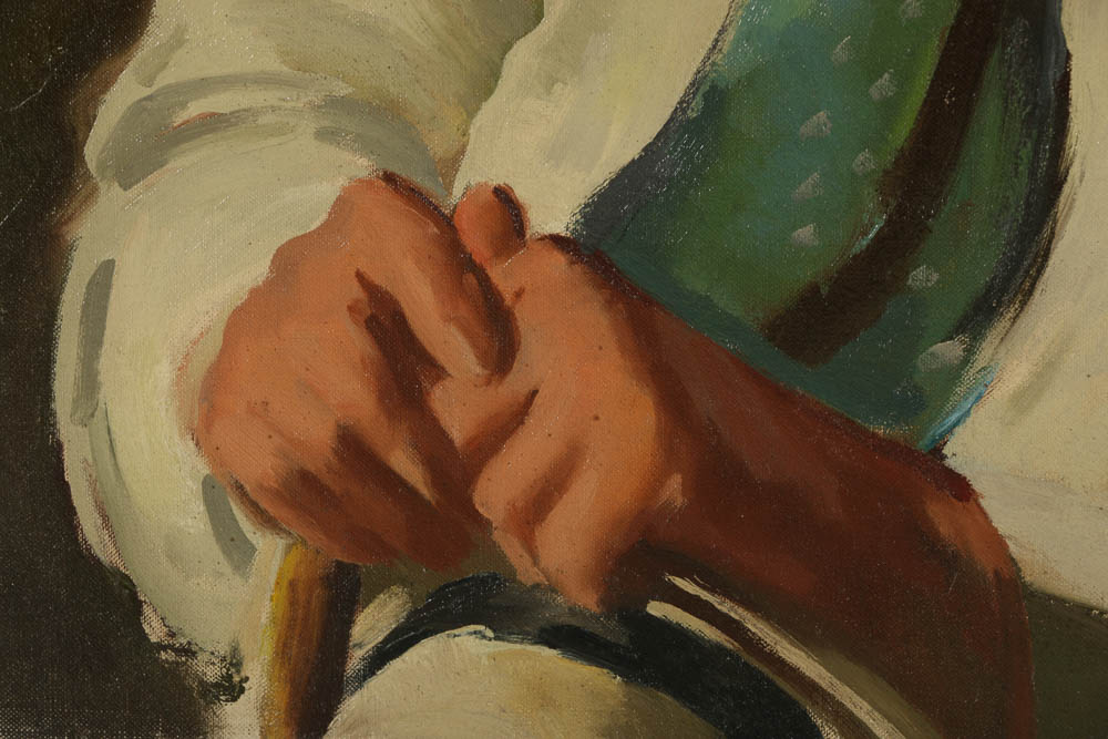 Carl Zimmerman Oil Painting