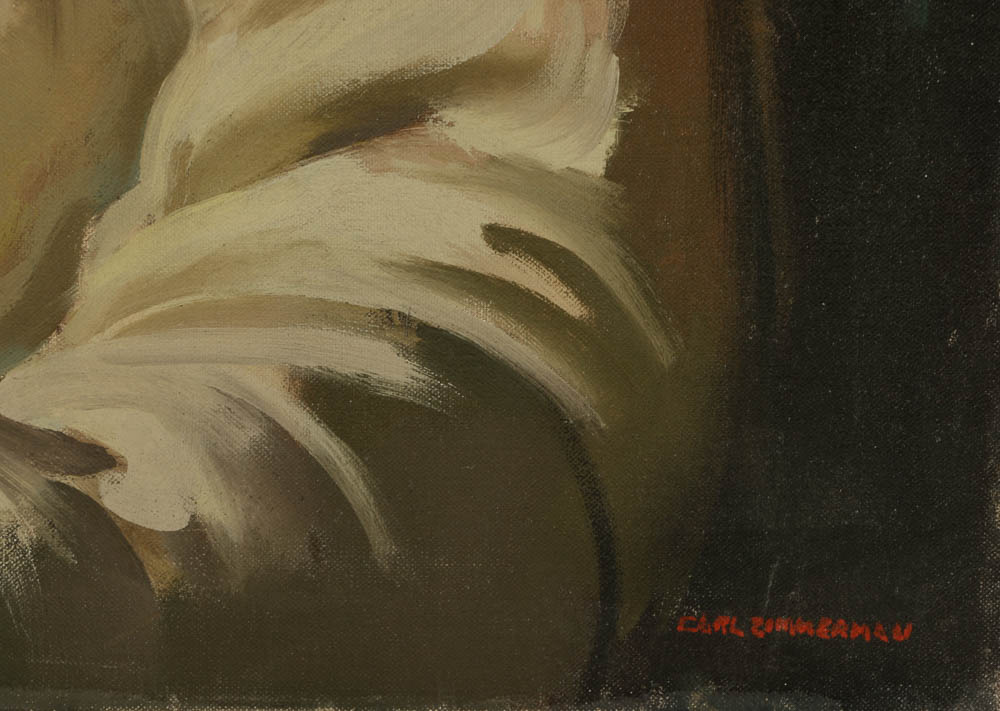 Carl Zimmerman Oil Painting