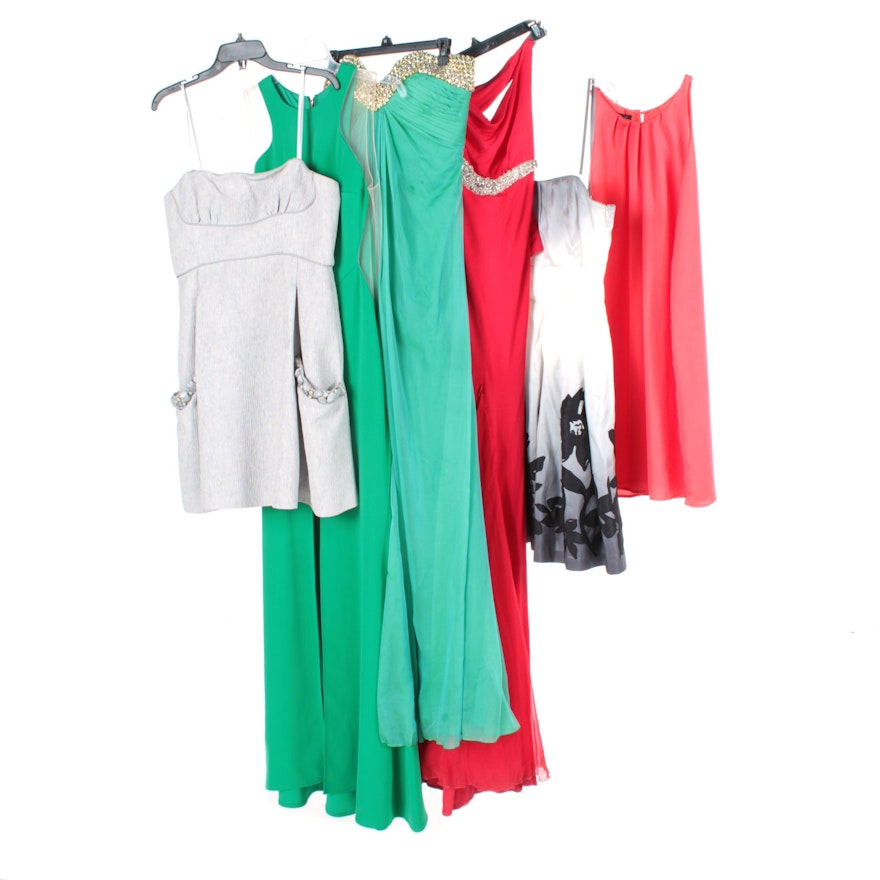 Group of Women's Dresses Including BCBG Max Azria