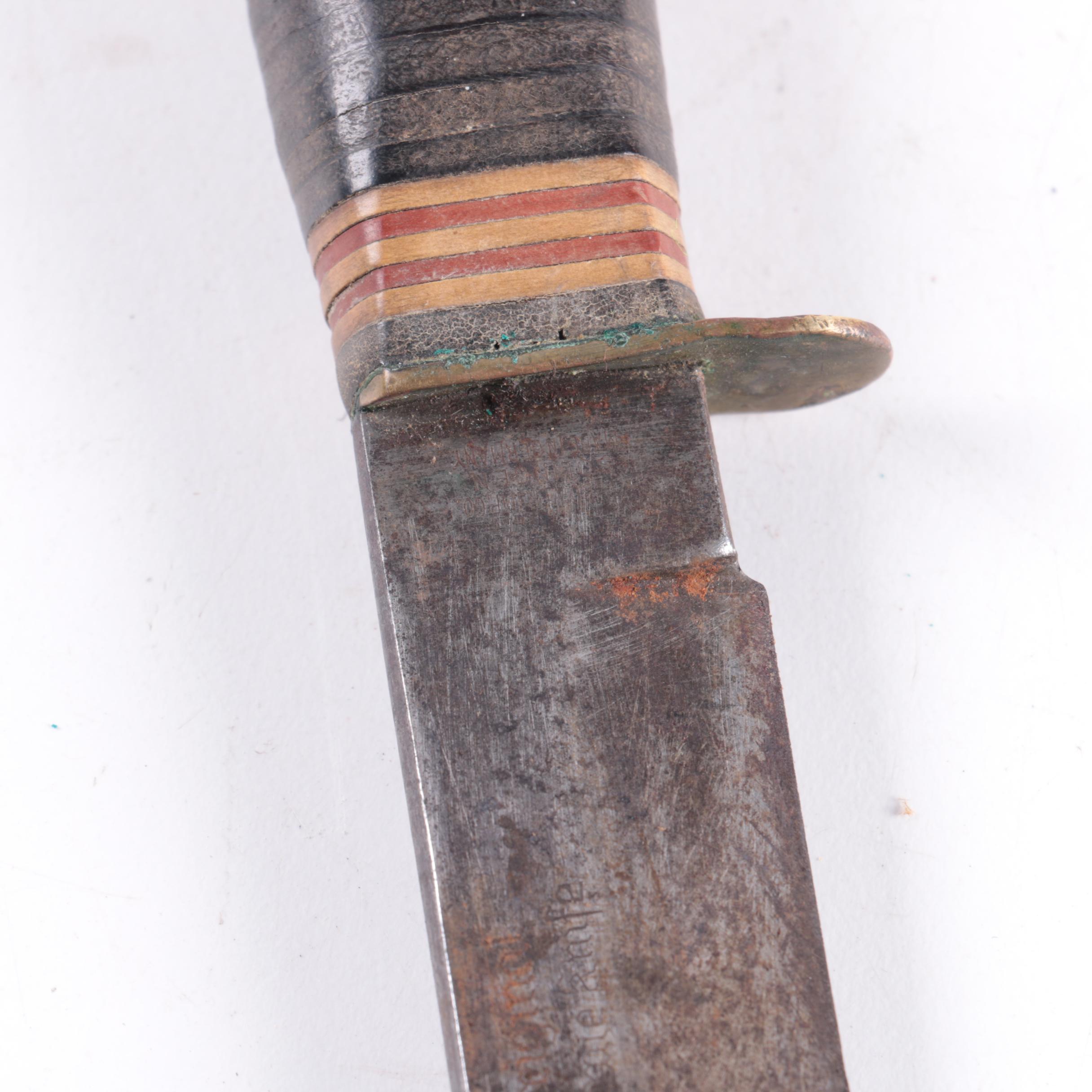 Vintage Fabico German Hunting Knife with Sheath