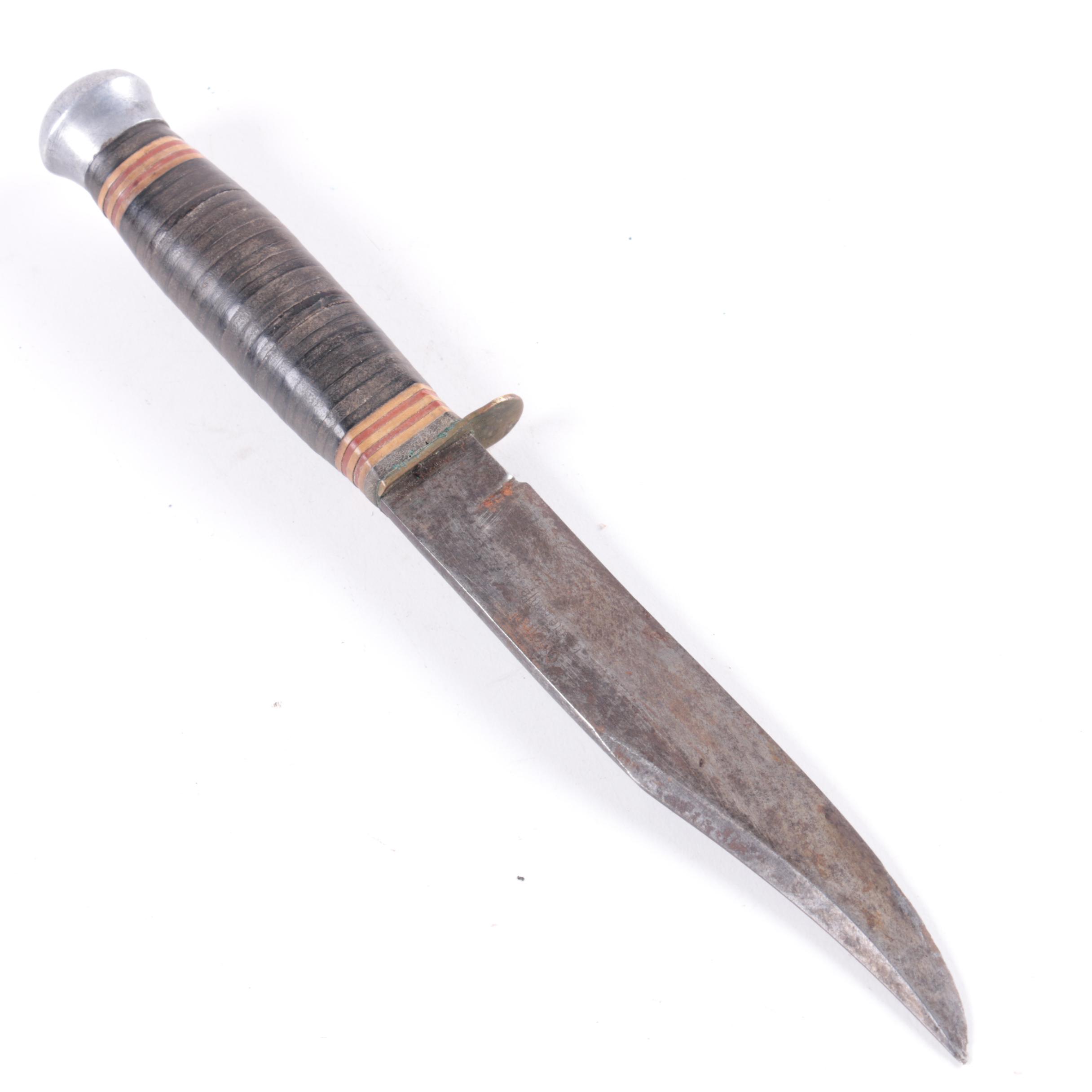 Vintage Fabico German Hunting Knife with Sheath