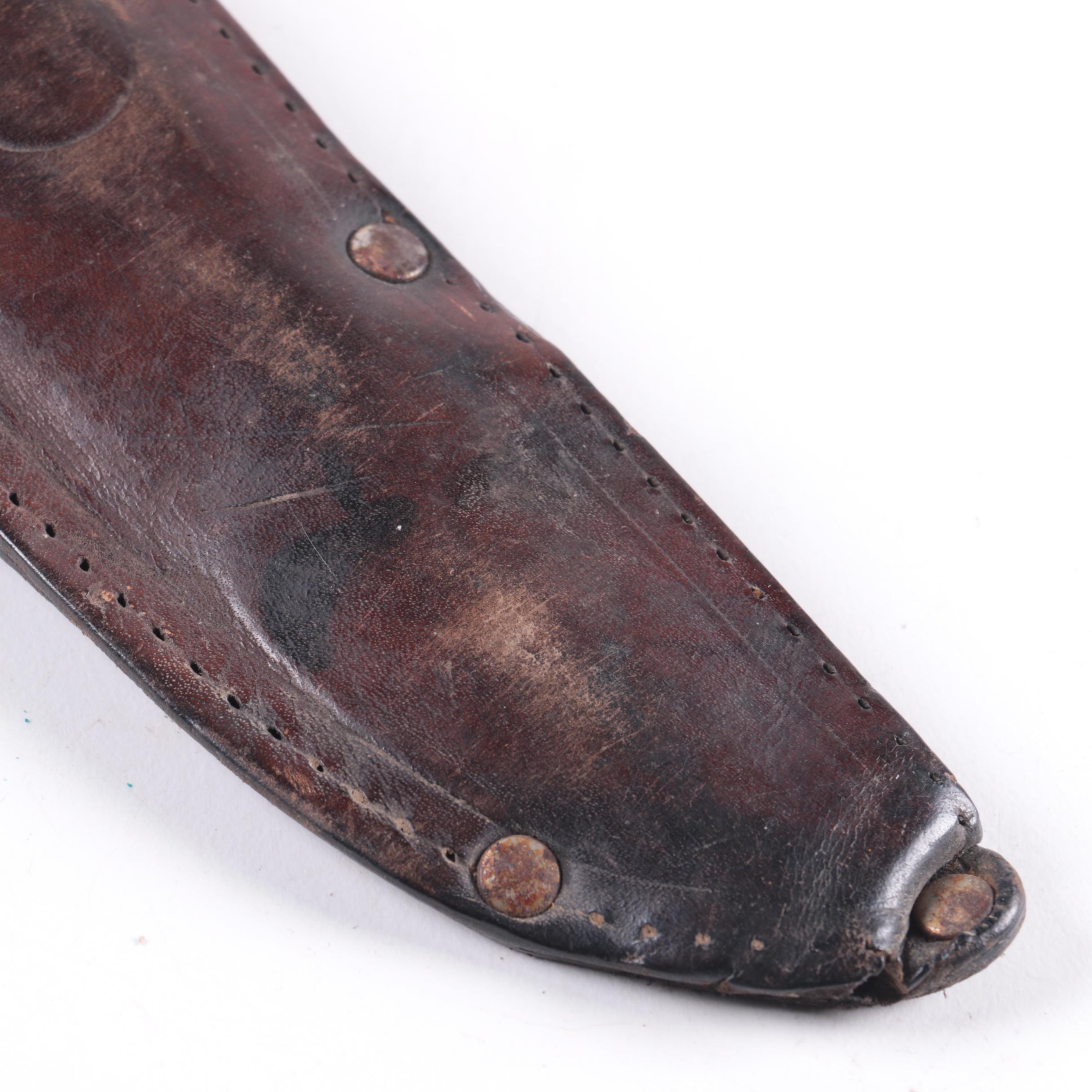 Vintage Fabico German Hunting Knife with Sheath