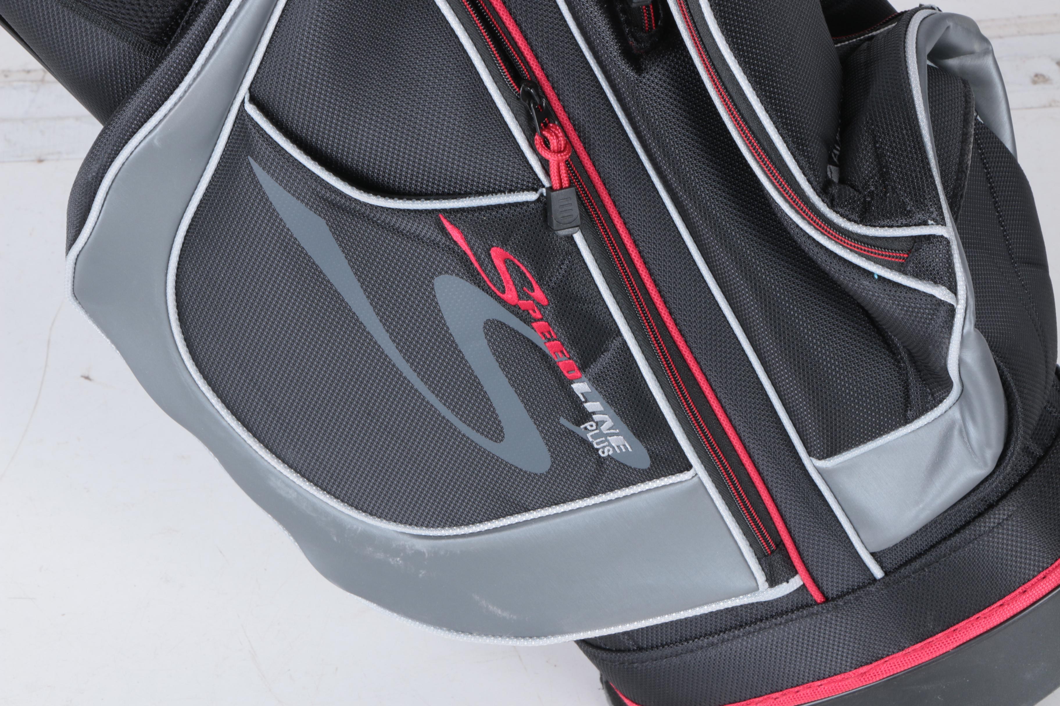 Adams Golf "Speedline Plus" Golf Bag with Golf Club Set