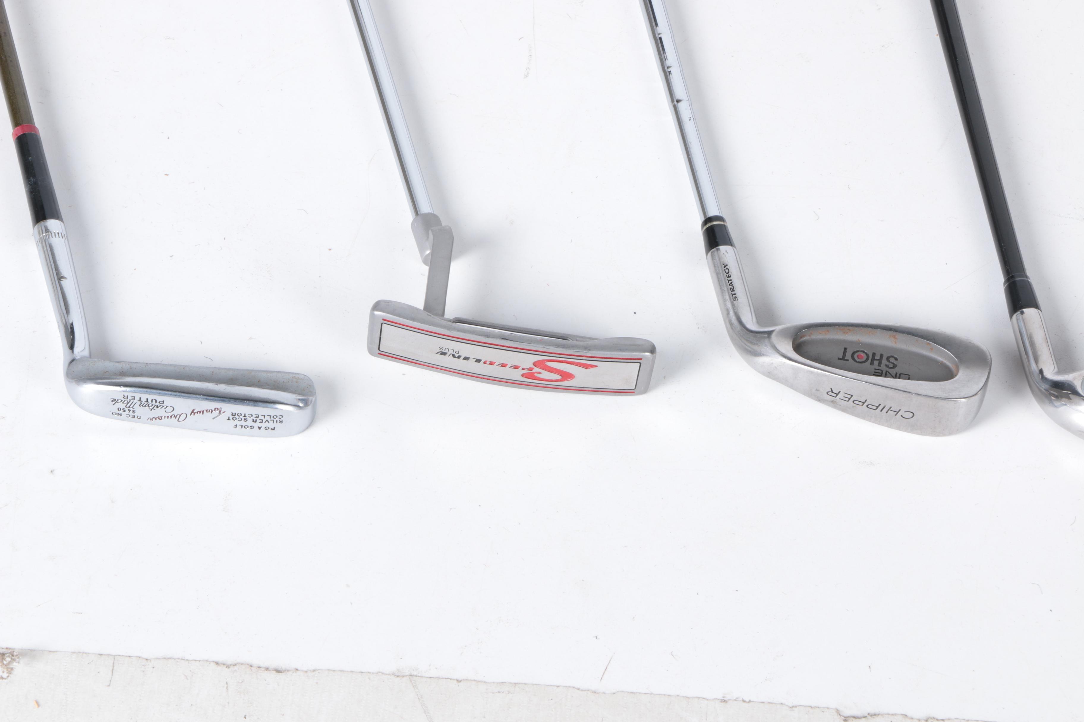 Adams Golf "Speedline Plus" Golf Bag with Golf Club Set