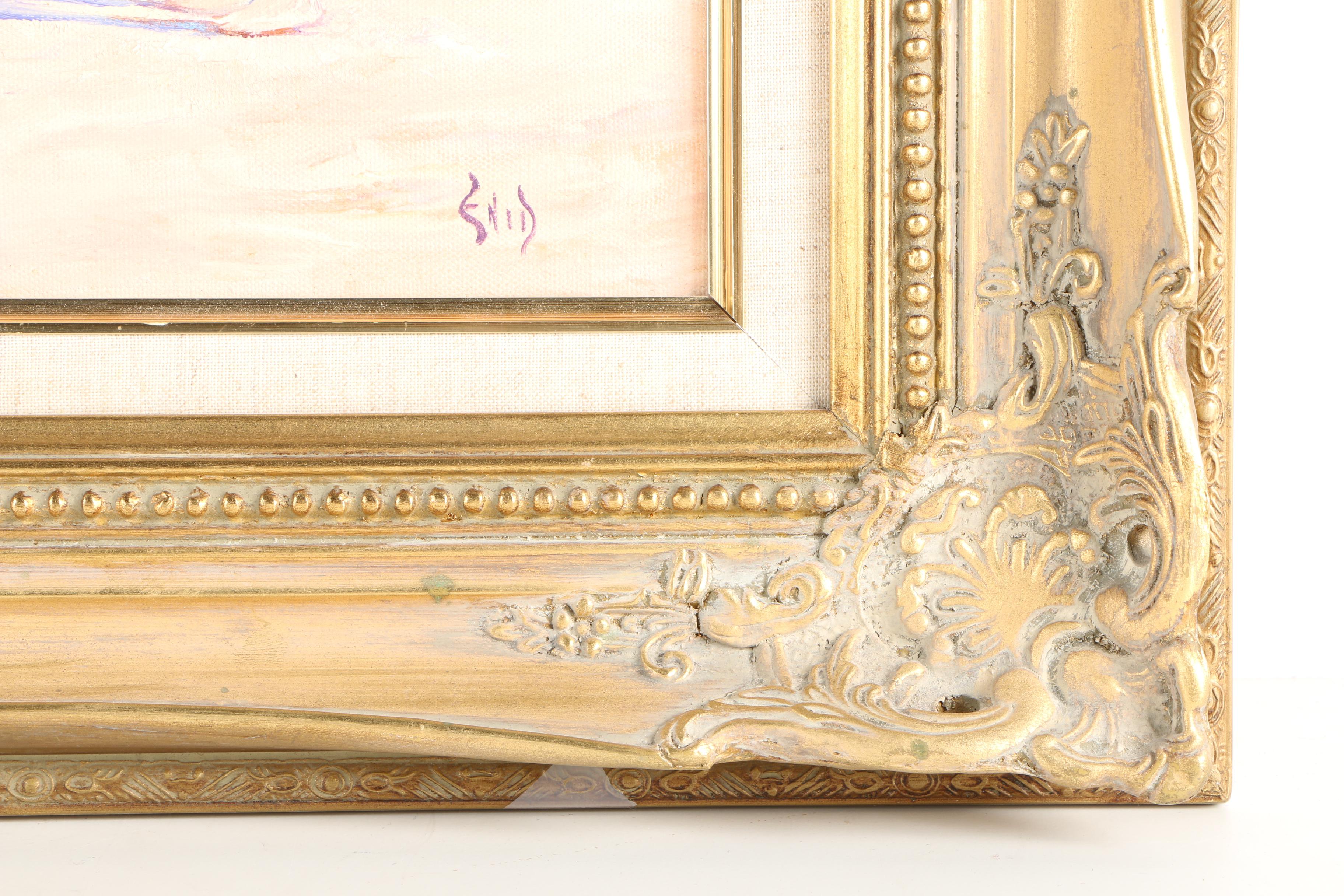 Enid Silverman Oil Painting on Canvas "Summer's Refrain"