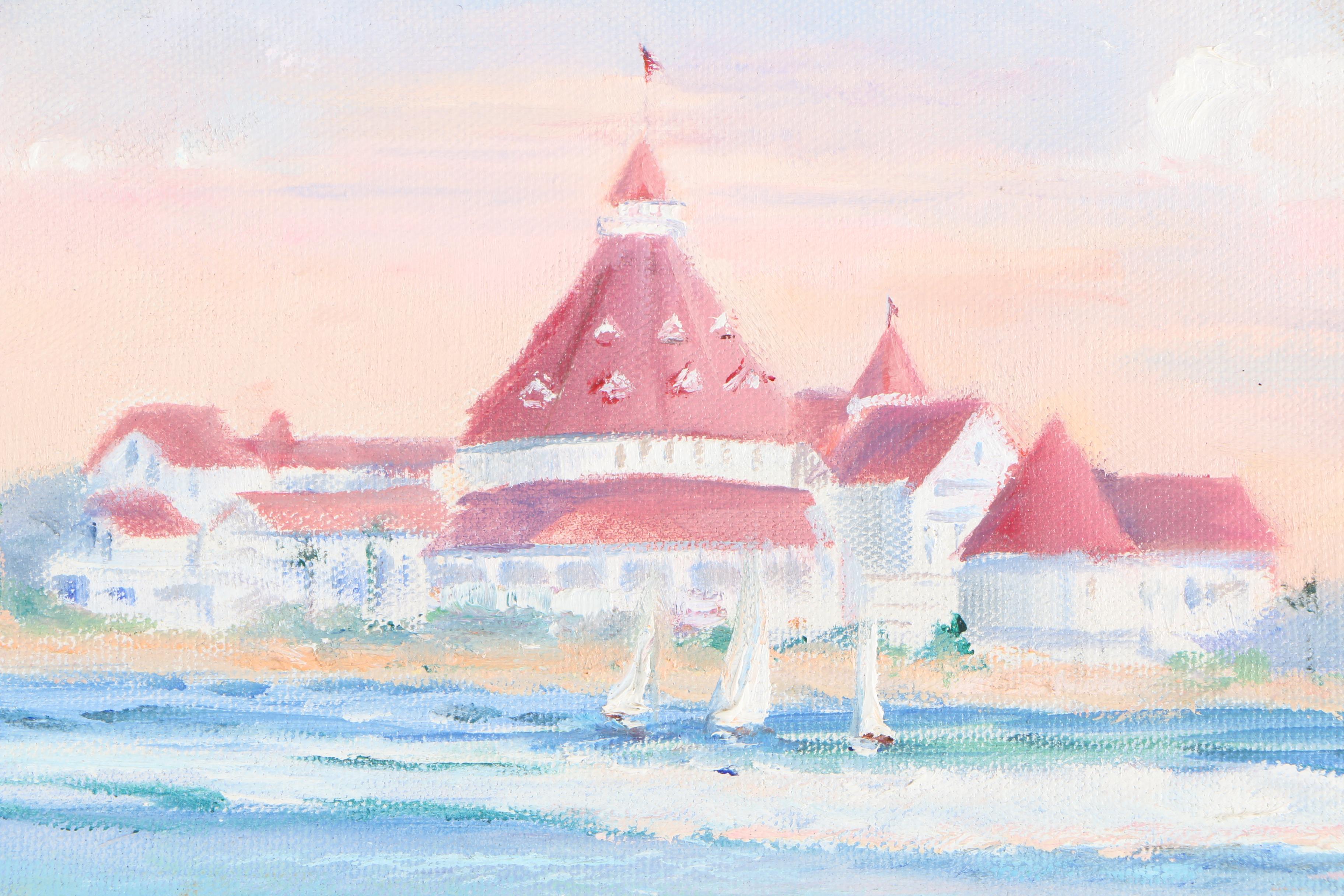 Enid Silverman Oil Painting on Canvas "Summer's Refrain"