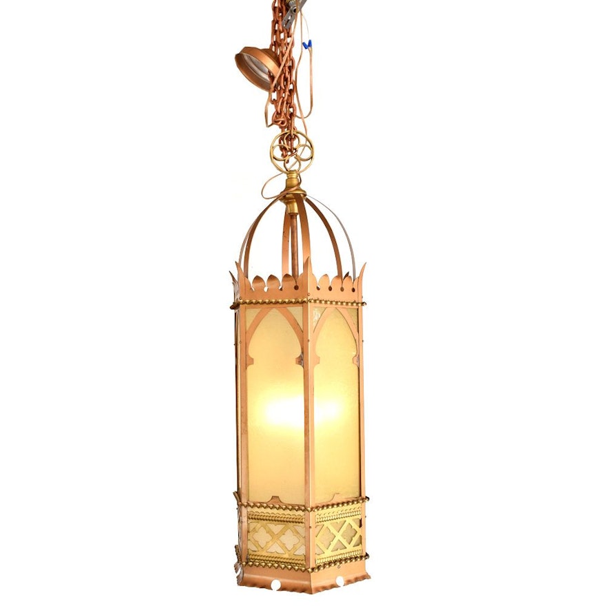 Gothic Revival Style Pendant Lantern