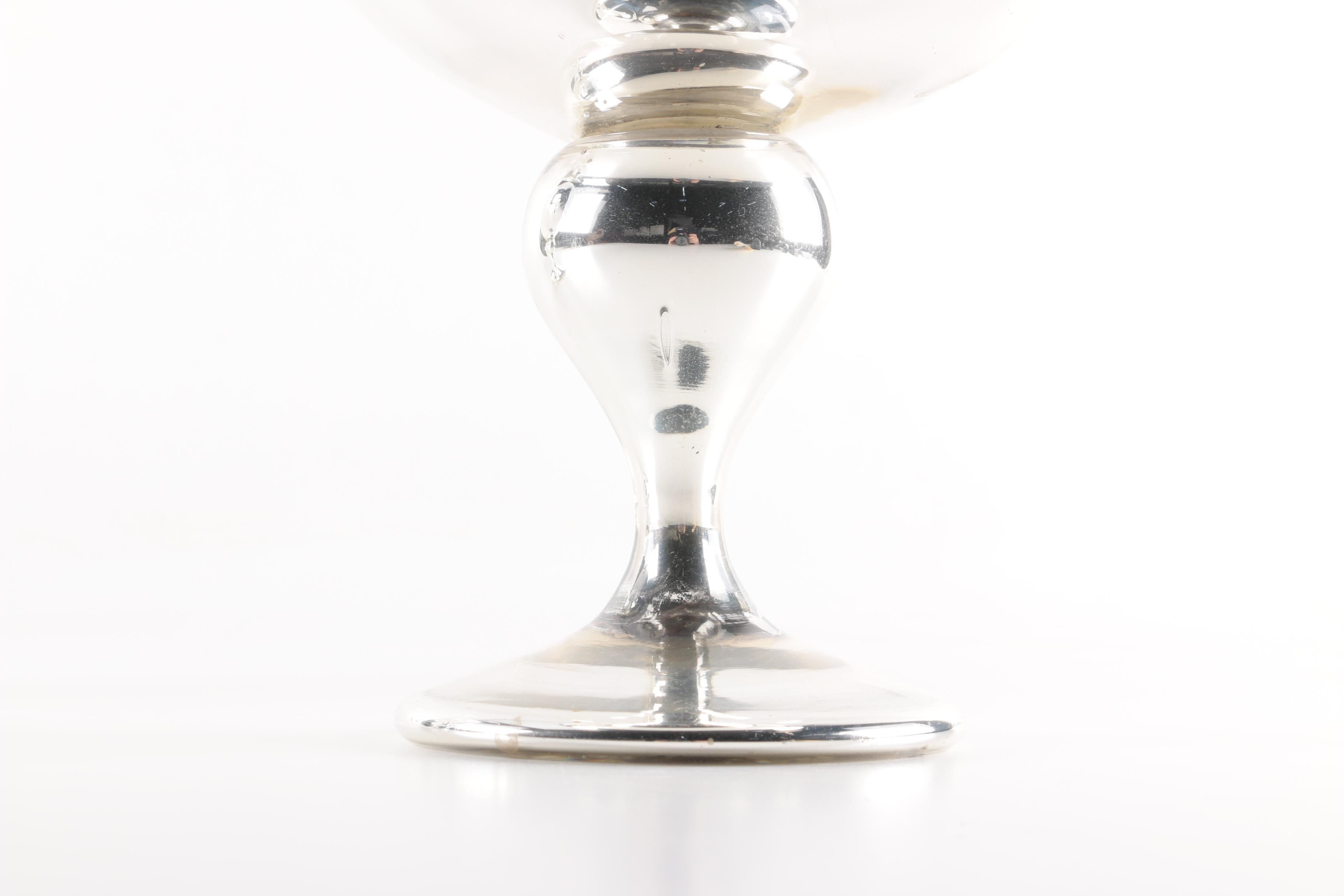 Decorative Mercury Glass Globes