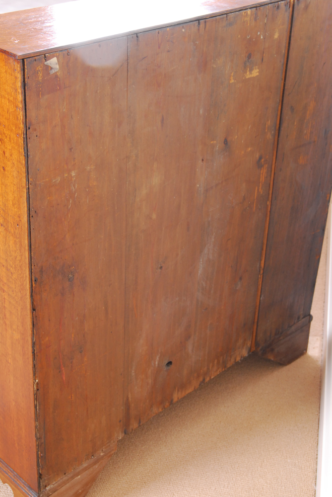 English George III Oak Slant-Front Desk