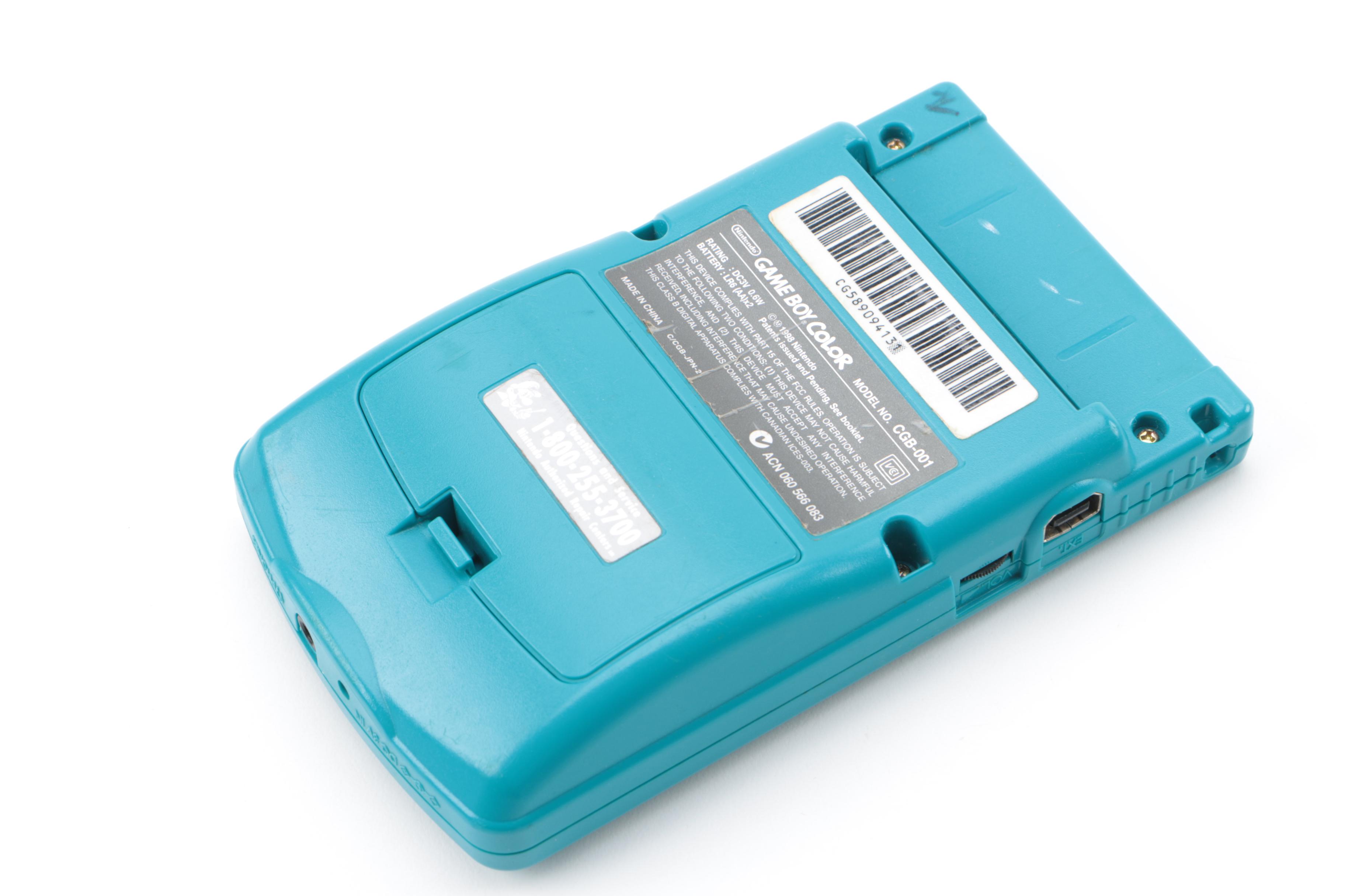 Game Boy Color Handheld Console and Games