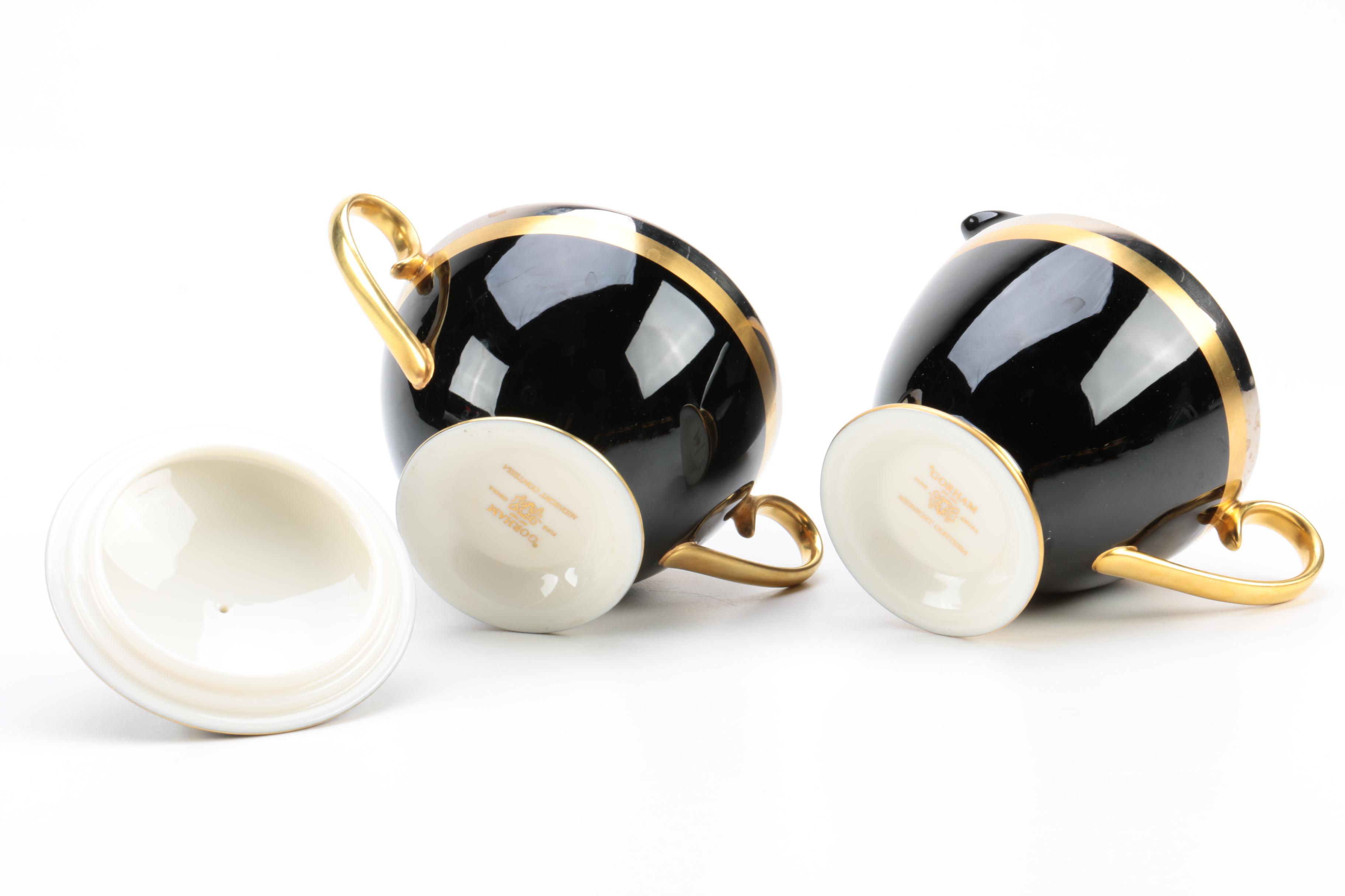 Gorham "Midnight Contessa" Porcelain Tableware